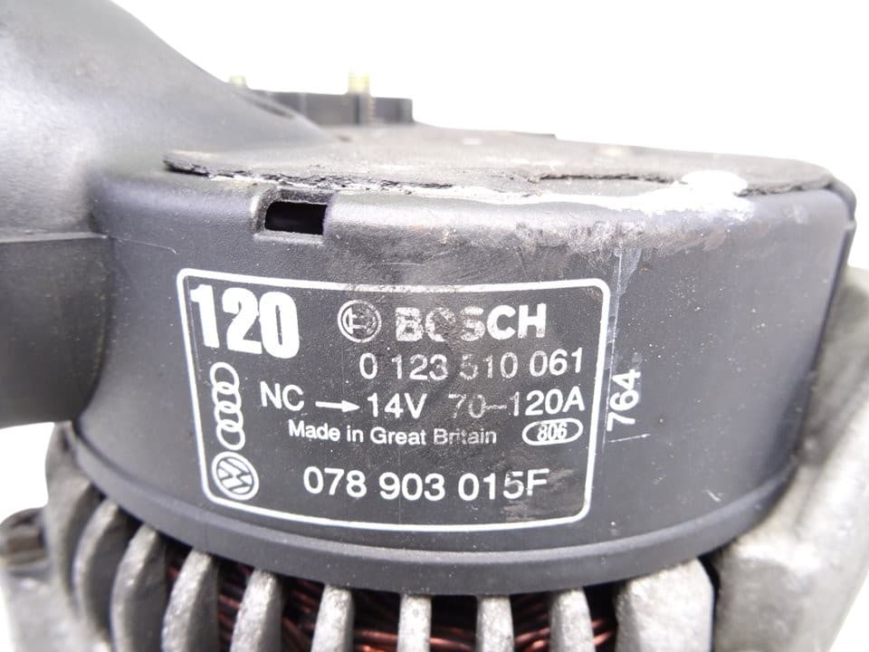 Alternador, Audi A6 Berlina (4B2) 2.4 (121kW) 1997, 078903015F usado 2