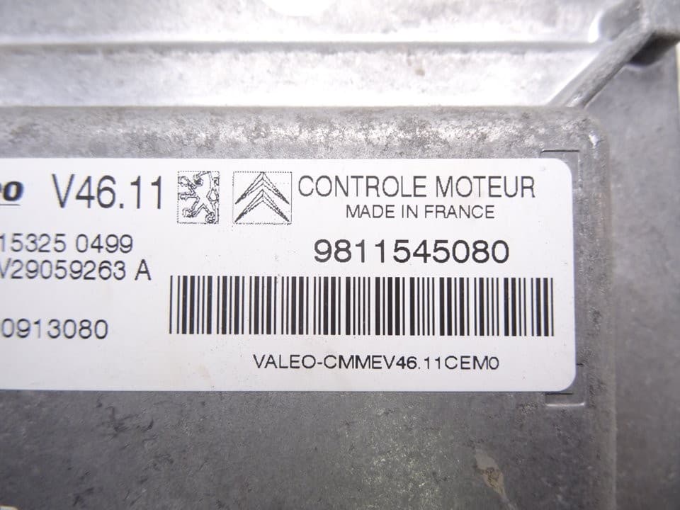 Centralita motor uce, Citroen C3 Live Edition 2016, 9811545080 usado 2
