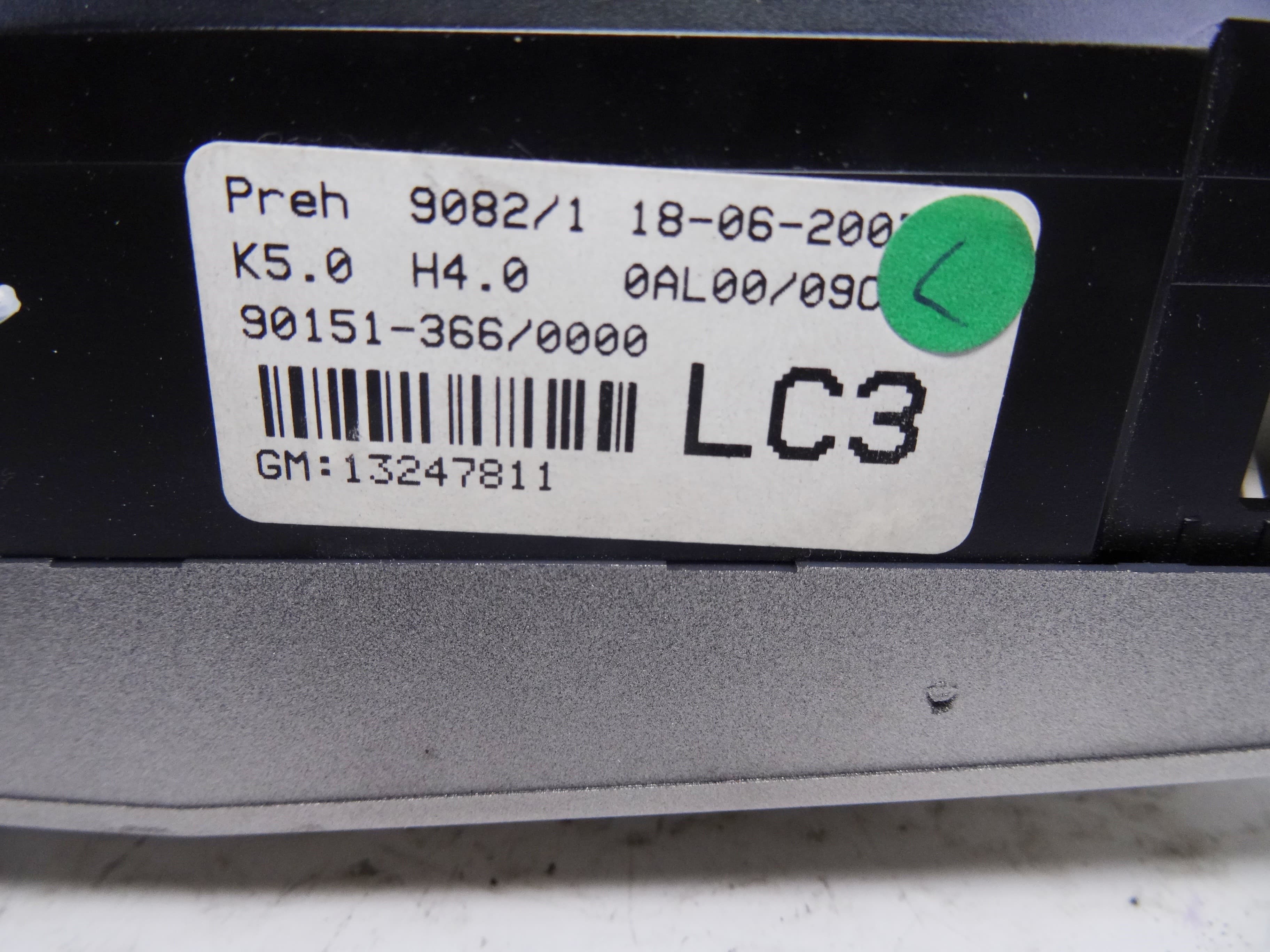 Mando climatizador, Opel Astra H Berlina Cosmo 2007, 13247811 usado 3