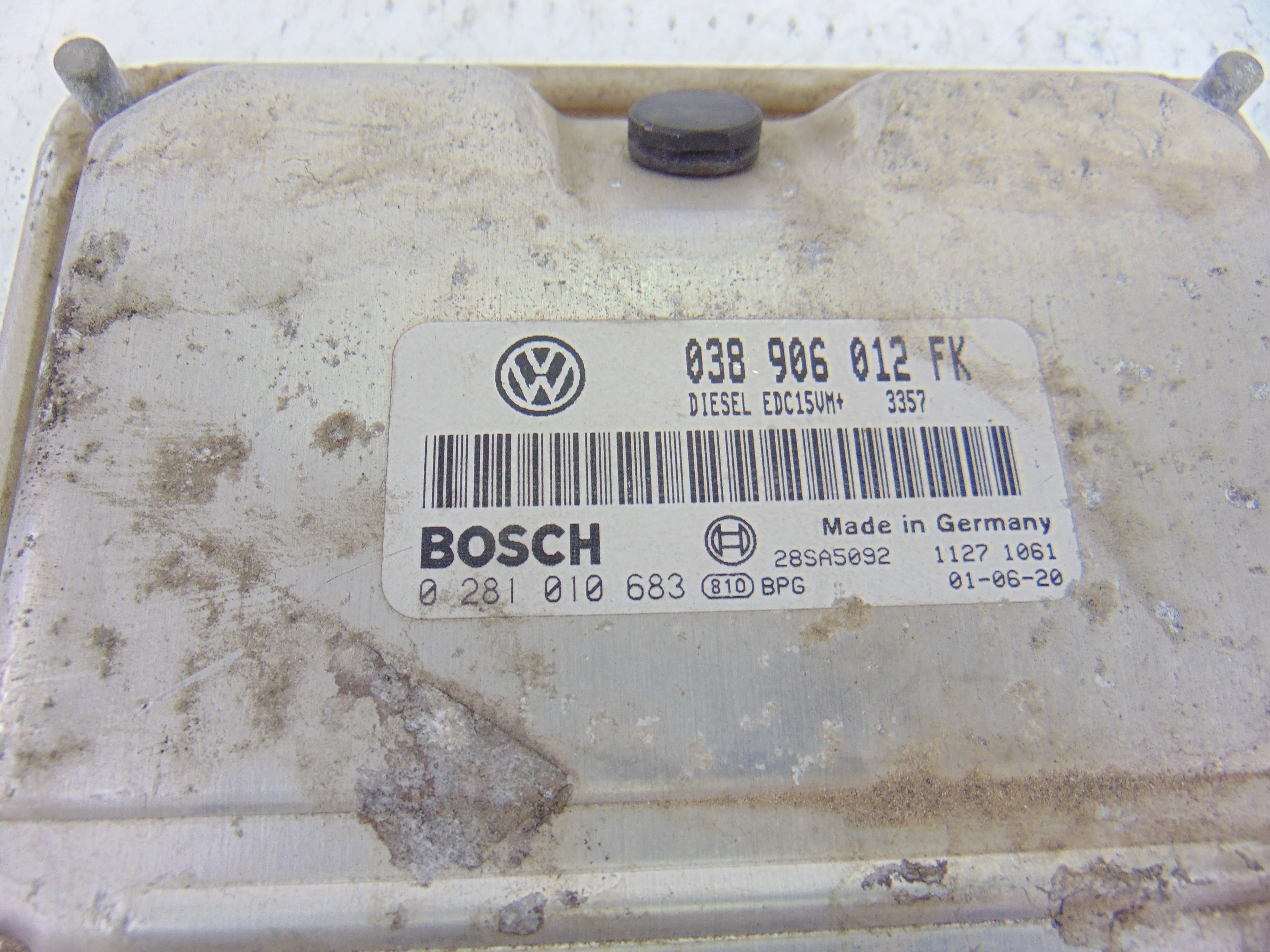Centralita motor uce, Seat Toledo (1M2) Select 2001, 038906012FK usado 3