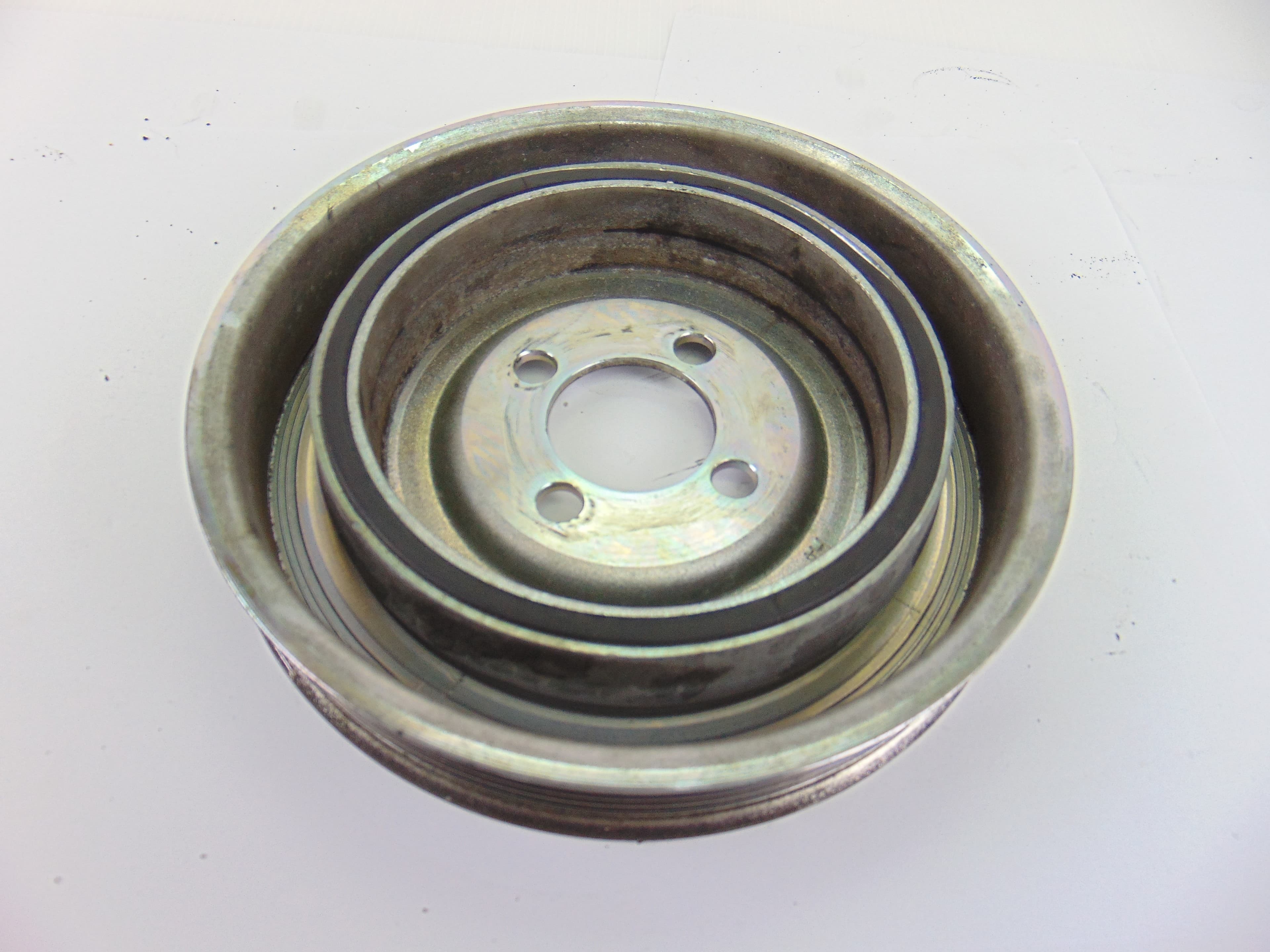 Polea cigueñal, Citroen Nemo Attraction 2015, 55200498 usado 3
