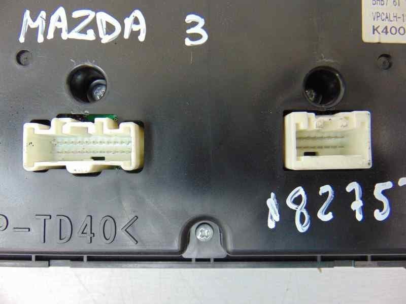 Mando climatizador, Mazda 3 Berlina (Bl) Active 2012 usado 3