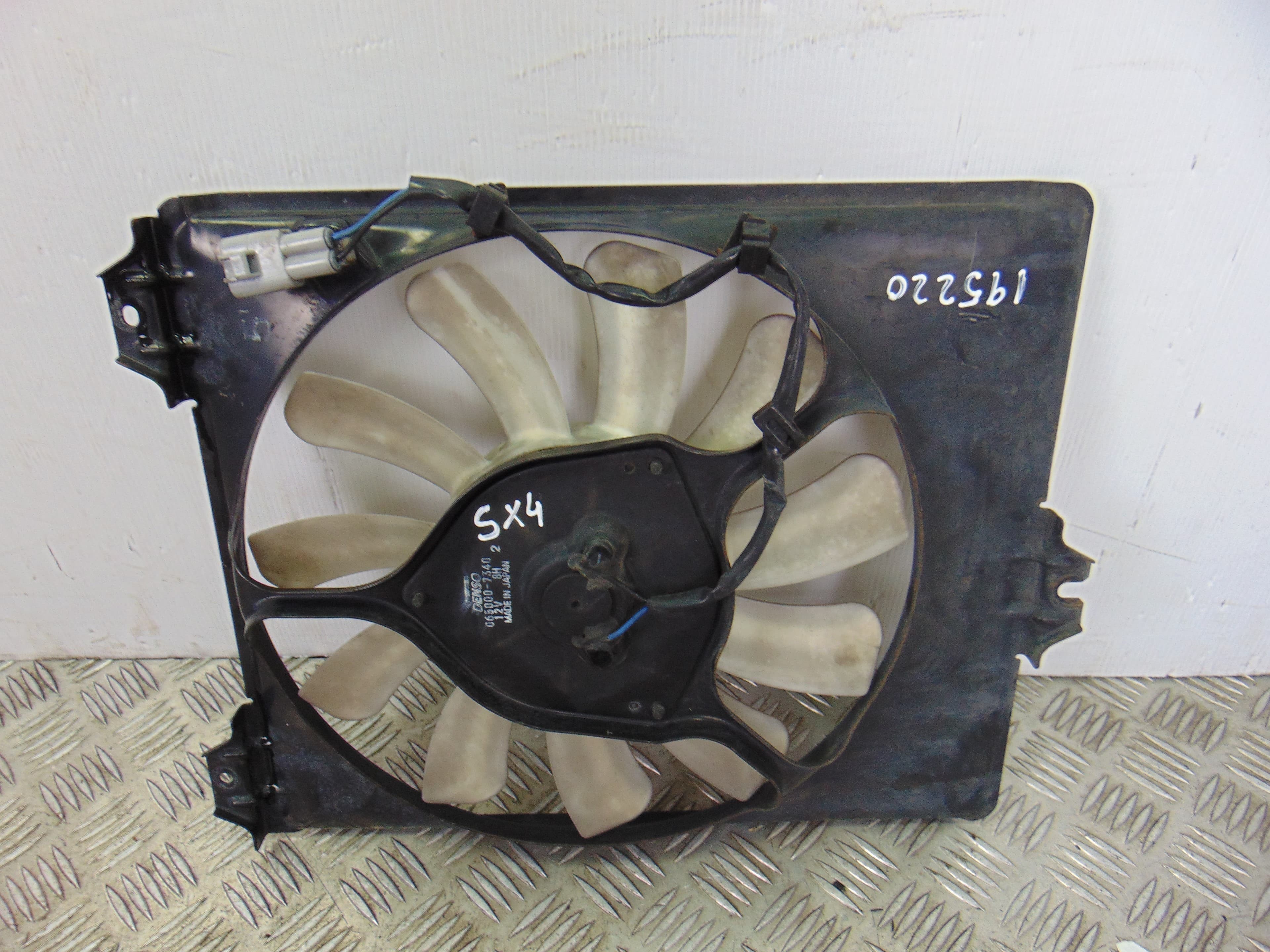 Electroventilador, Suzuki SX4 (Rw/ey) Gl+ 2006, 065000-7340 usado 3