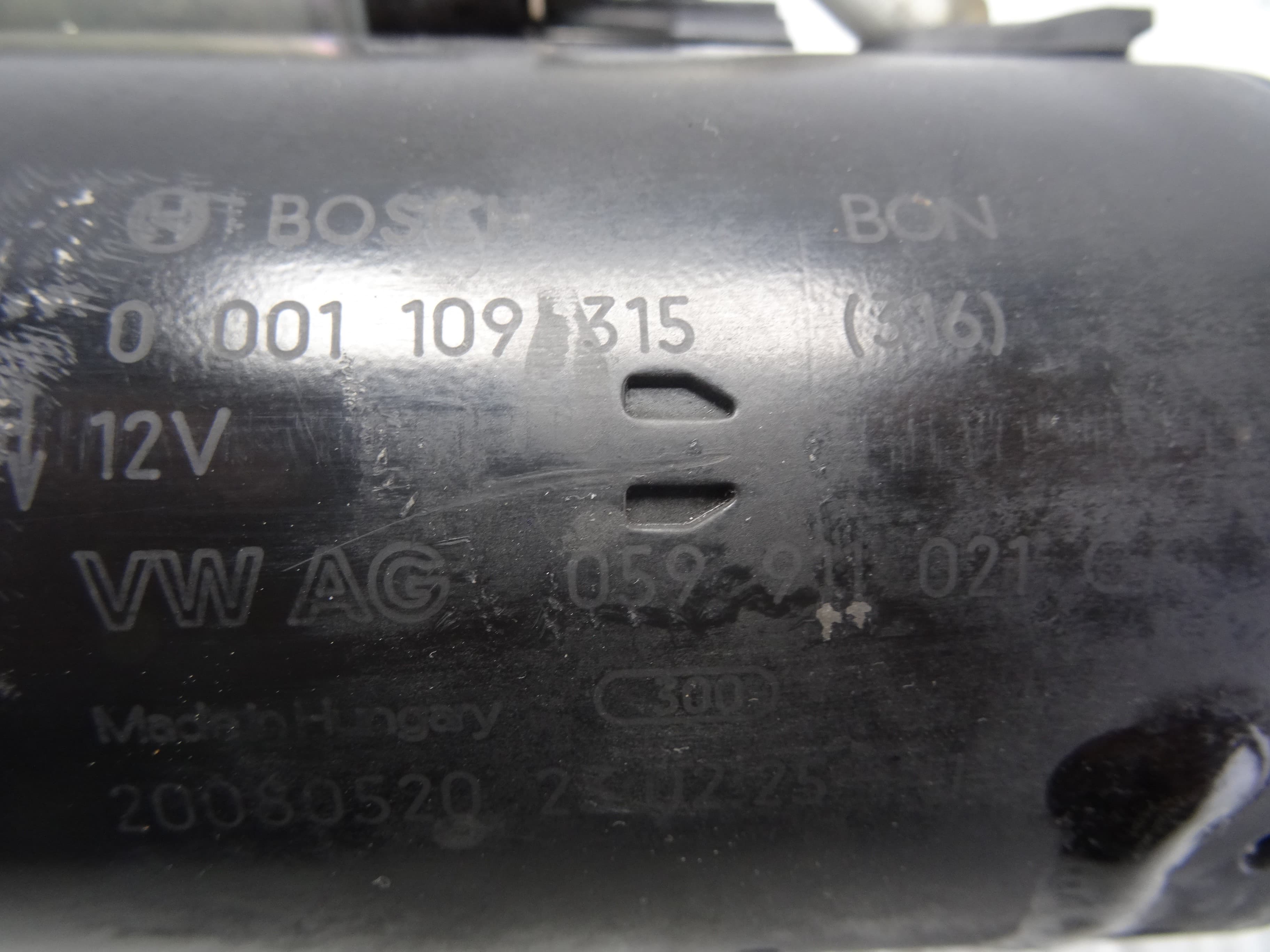 Motor arranque, Audi A5 Coupe (8T) 2.7 TDI 2008, 059911021C usado 3