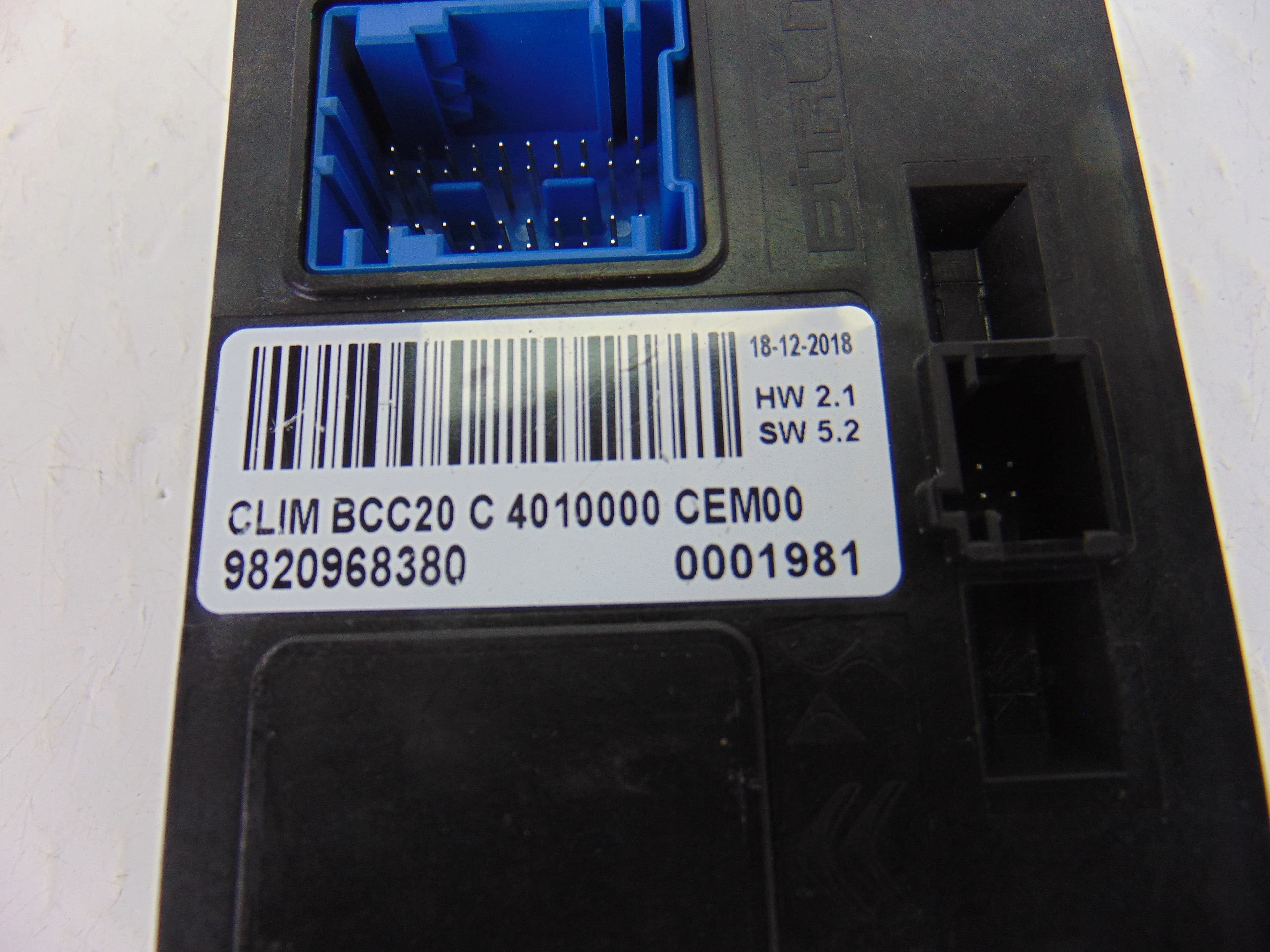 Módulo electrónico, 9820968380 nuevo 3