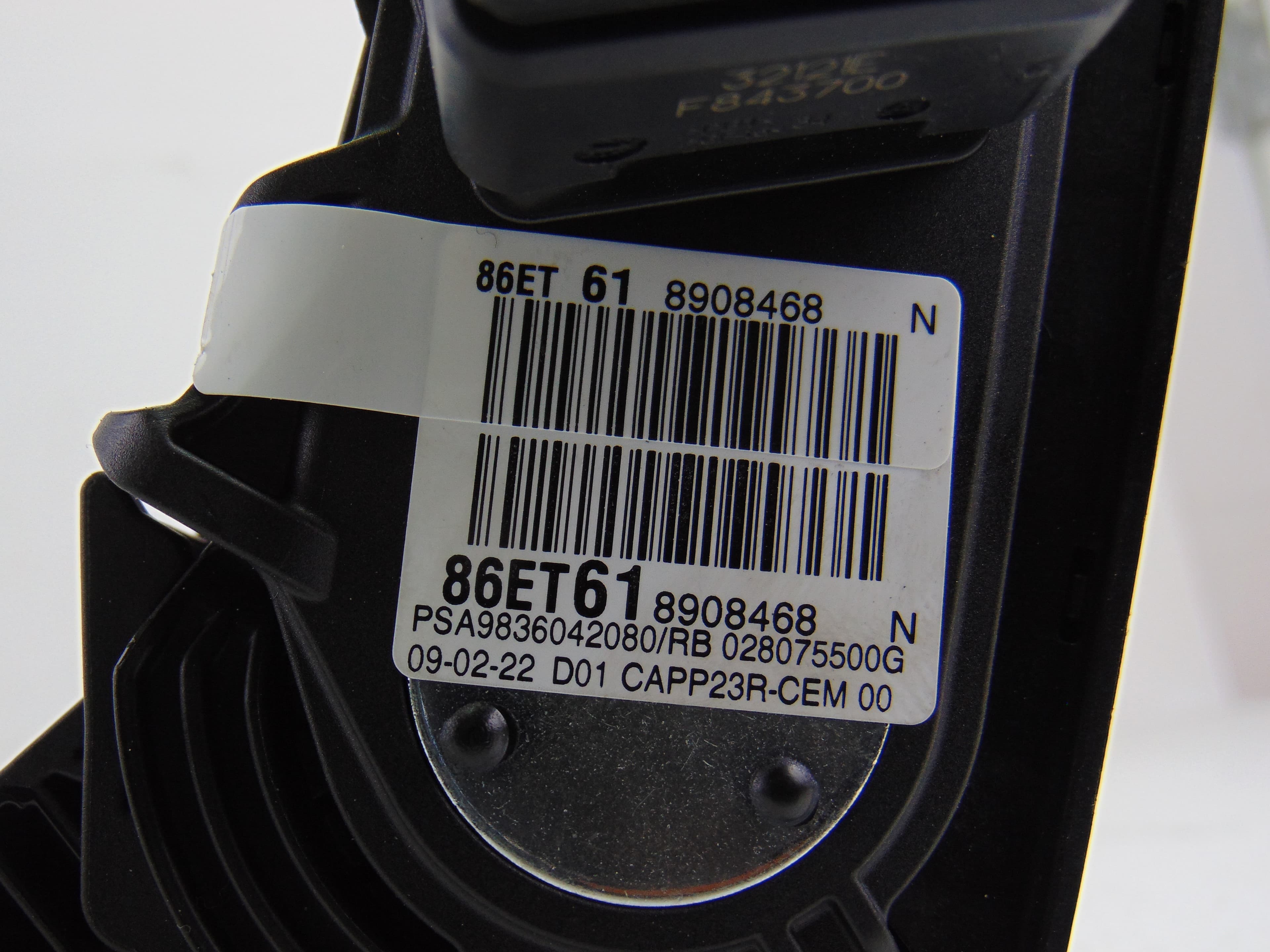 Potenciometro pedal, Peugeot 5008 Active 2017, 9836042080 nuevo 3