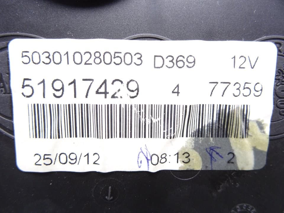 Cuadro instrumentos, Fiat Iii Punto (199) Easy 2013, 51917429 usado 3