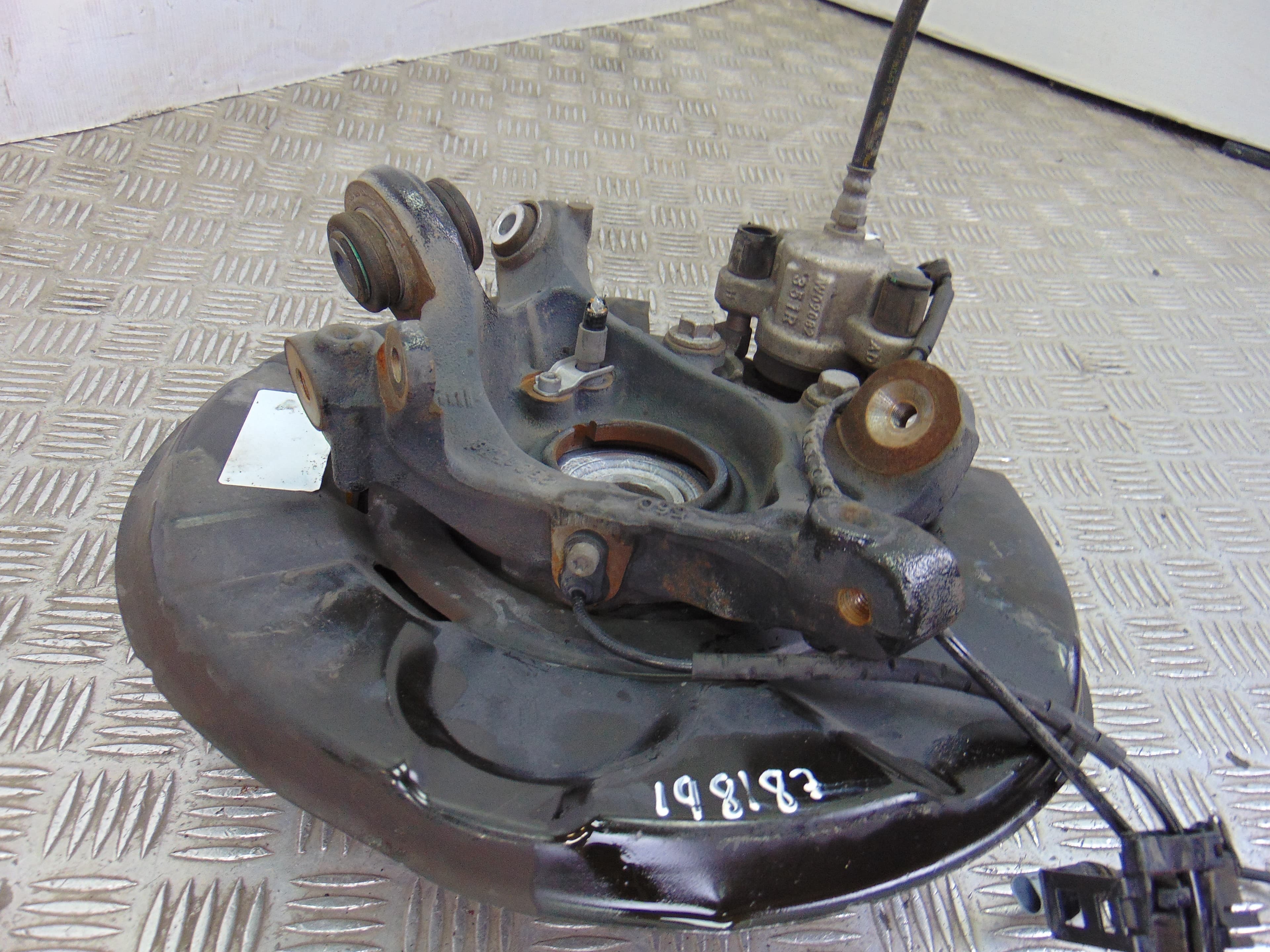 Mangueta trasera derecha, BMW Serie 3 Touring (F31) 318d 2014 usado 3