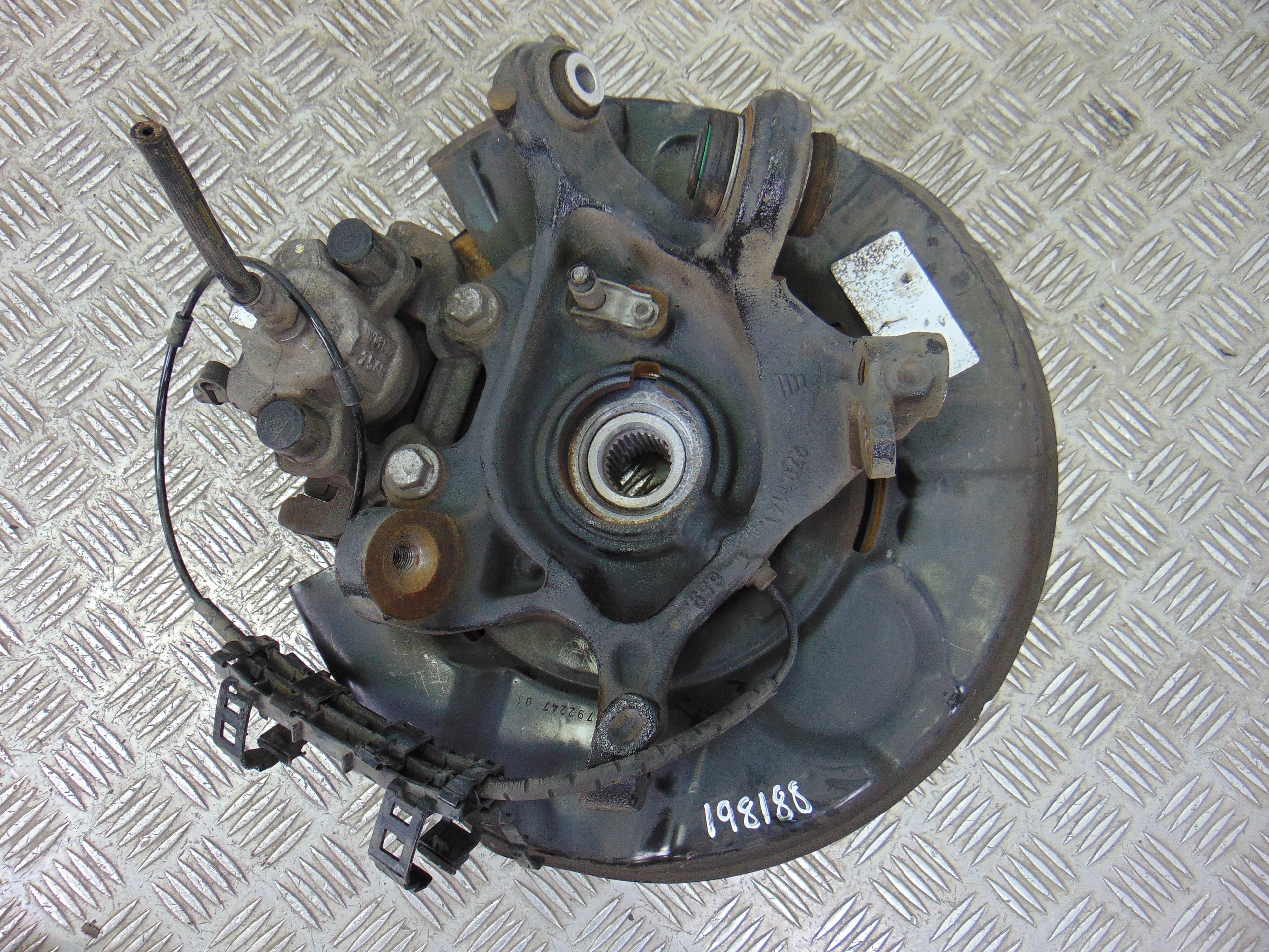 Mangueta trasera izquierda, BMW Serie 3 Touring (F31) 318d 2014 usado 3