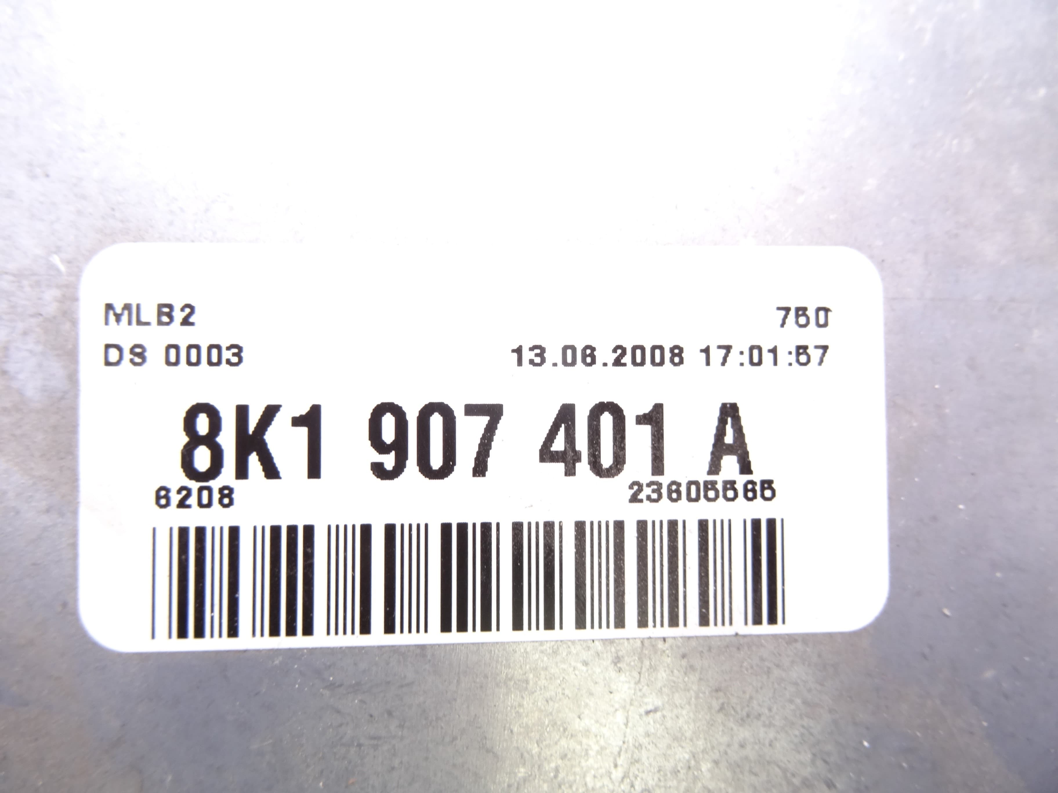 Centralita motor uce, Audi A5 Coupe (8T) 2.7 TDI 2008, 8K1907401A usado 3