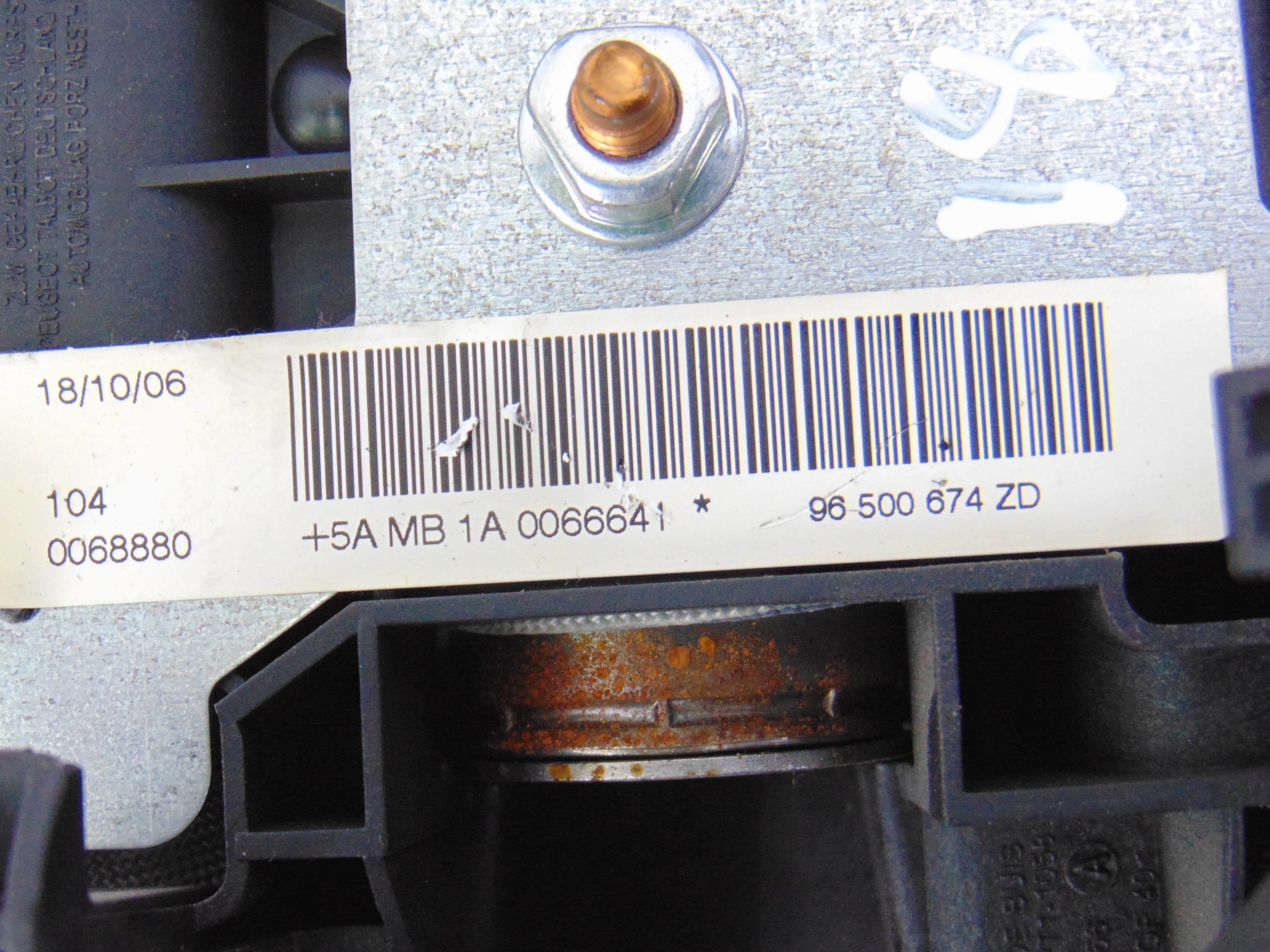 Airbag delantero izquierdo, Peugeot 207 X-Line 2007, 96500674 usado 3
