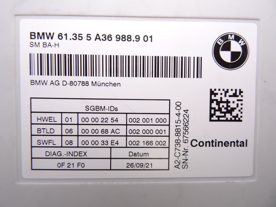 Módulo electrónico, BMW Serie X4 (G02) M40 I 2021, 5A369889 usado 3