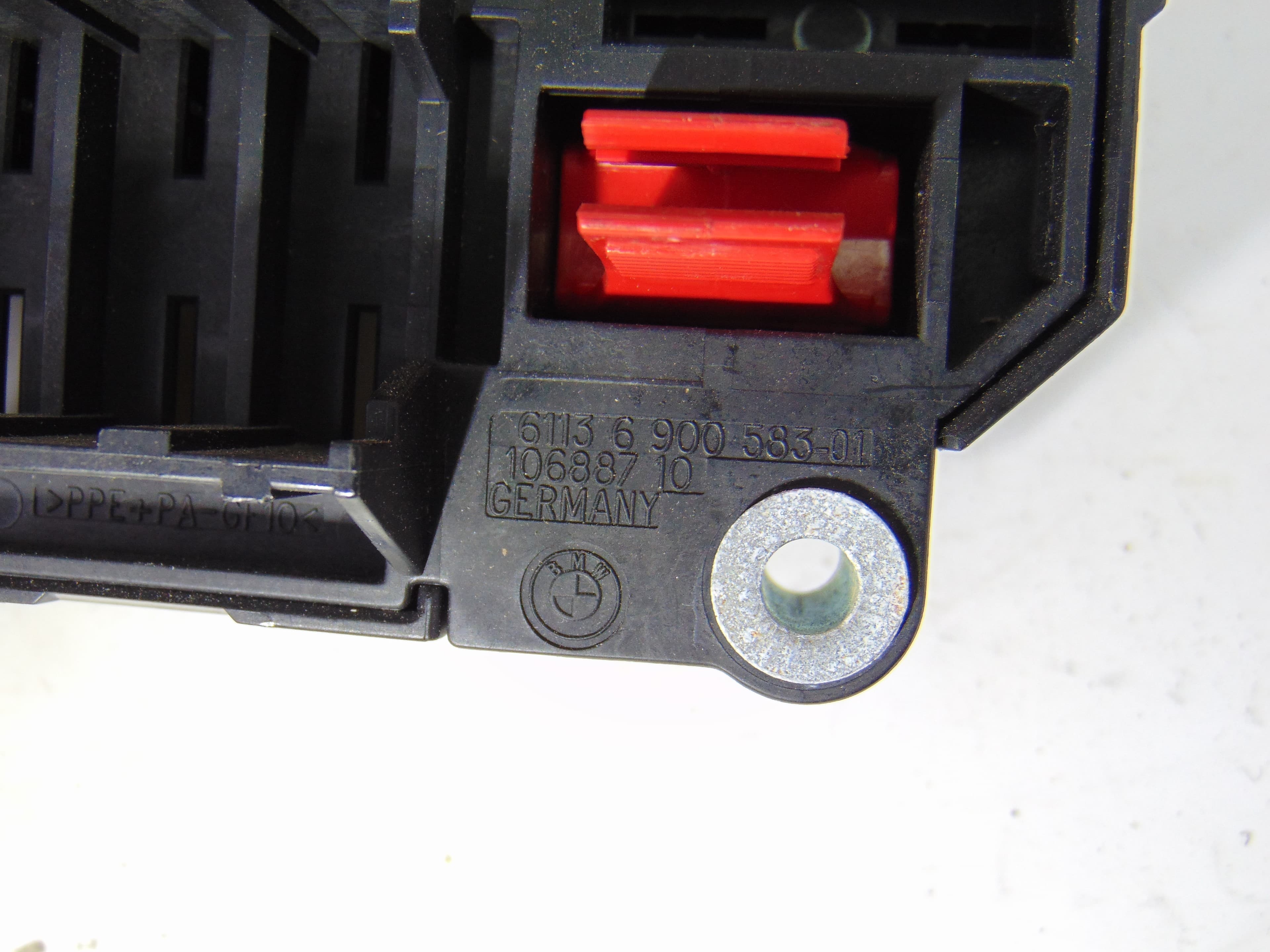 Caja reles / fusibles, BMW Serie 7 (E65/E66) 740d 2007, 6900583 usado 3