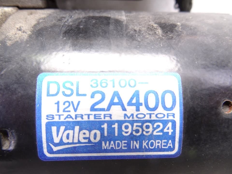 Motor arranque, Hyundai I20 (Pb) City S 2013, 361002A400 usado 3