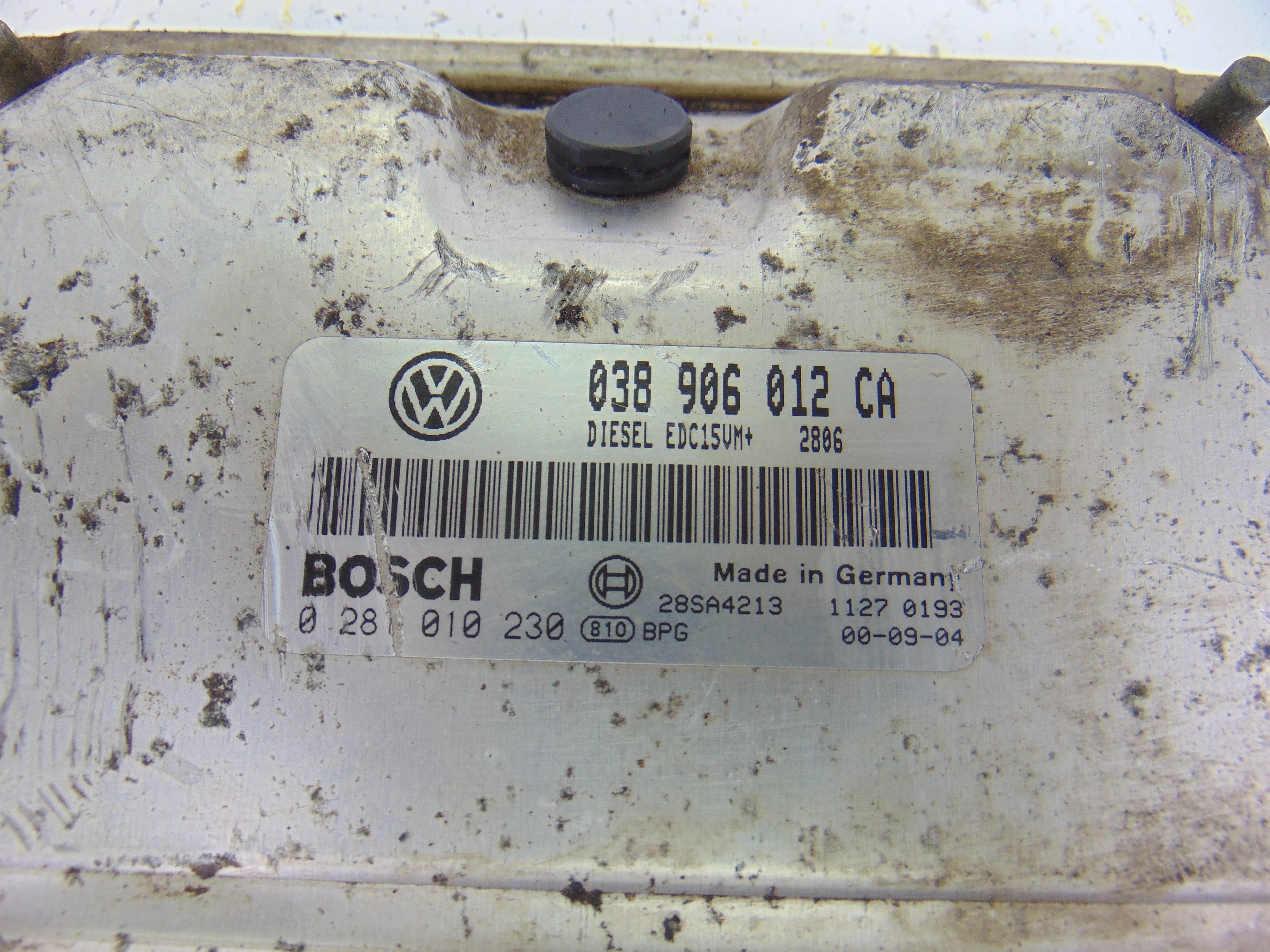 Centralita motor uce, Seat Leon (1M1) Signo, 038906012CA usado 4