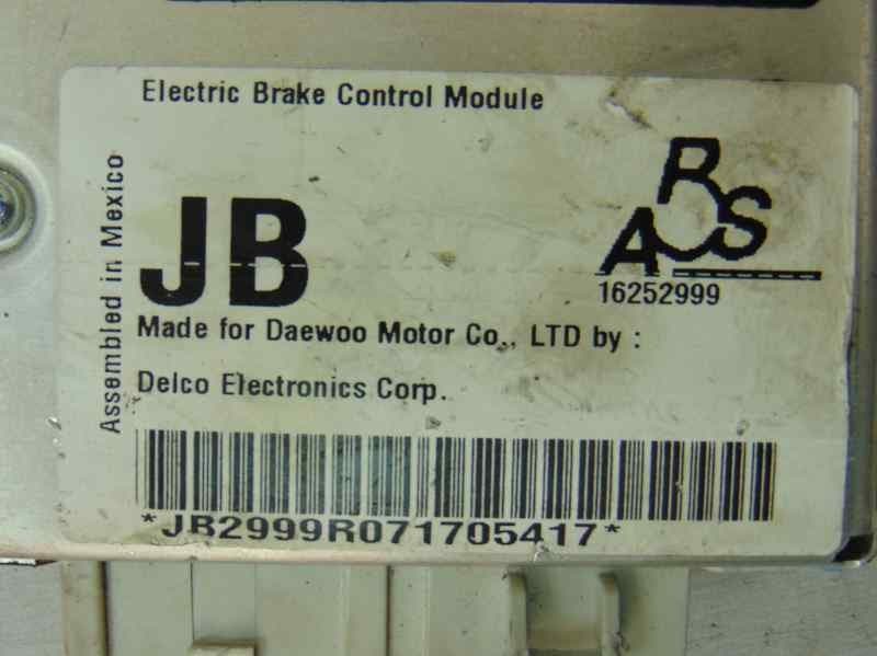 Centralita ABS, 16252999 usado 4