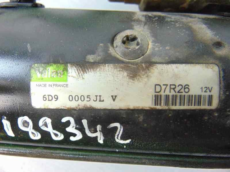 Motor arranque, Peugeot 206 Xr 1999, D7R26 usado 4