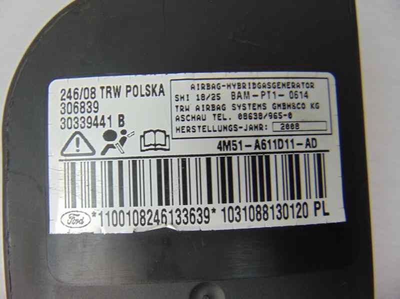 Airbag lateral izquierdo, 4M51A611D11AD usado 4