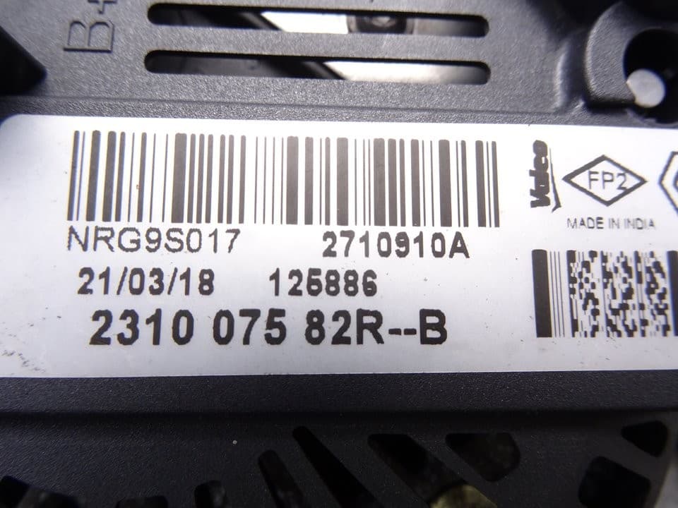 Alternador, Dacia Sandero Ii Basis 2018, 231007582R usado 4