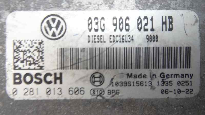 Centralita motor uce, 03G906021HB usado 4