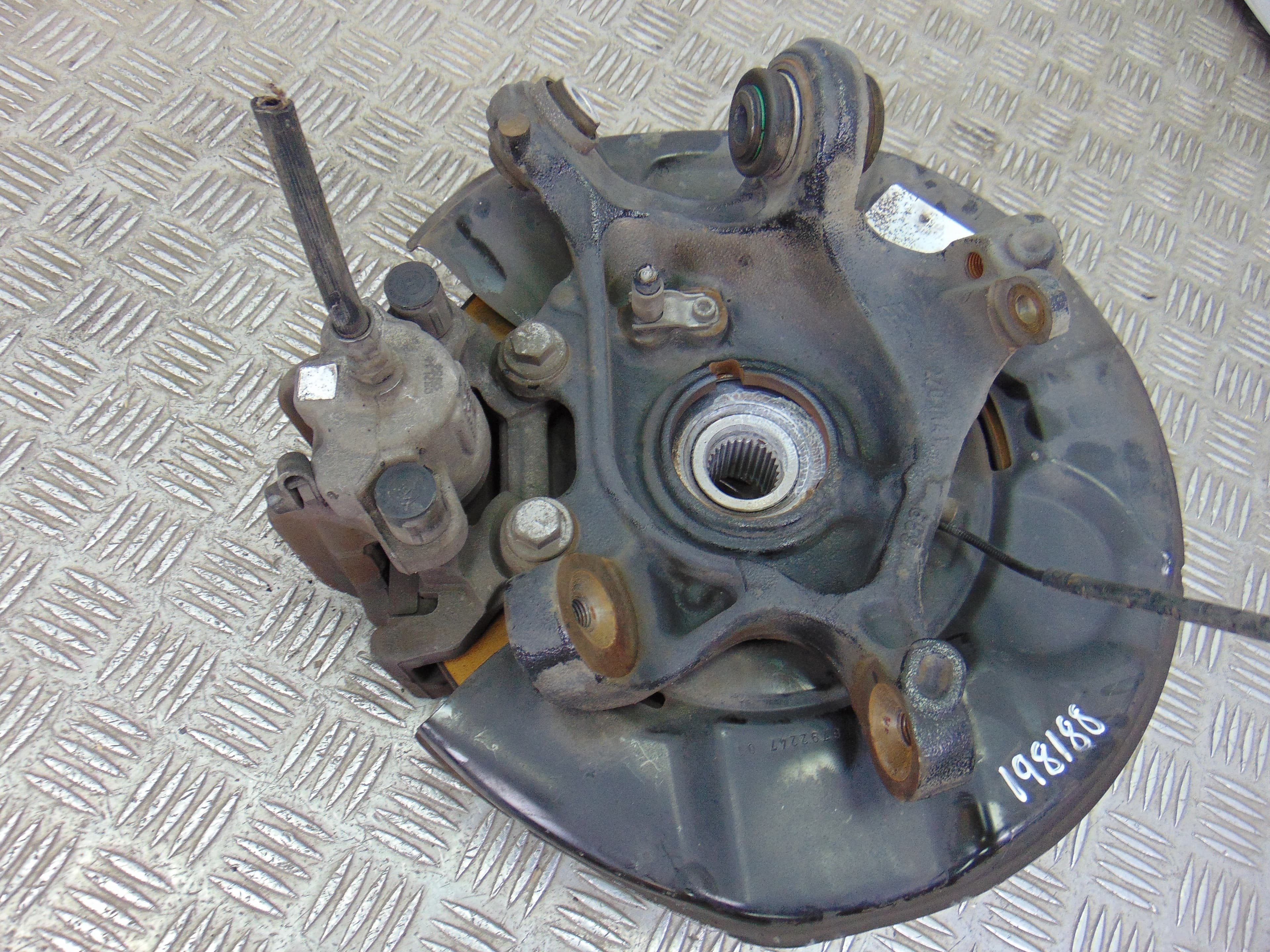 Mangueta trasera izquierda, BMW Serie 3 Touring (F31) 318d 2014 usado 4