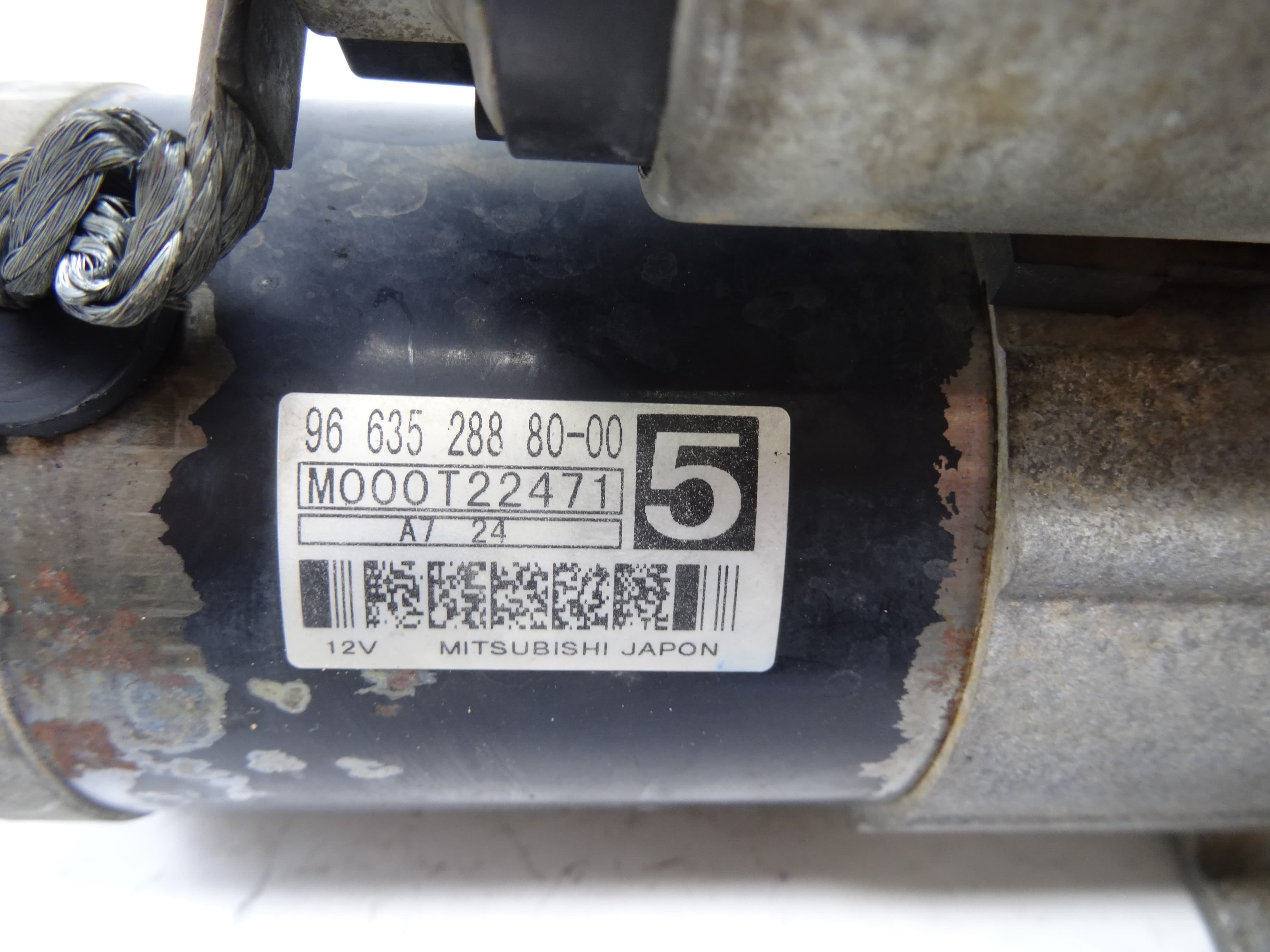 Motor arranque, Citroen C4 Picasso Sx 2007, 9663528880 usado 4