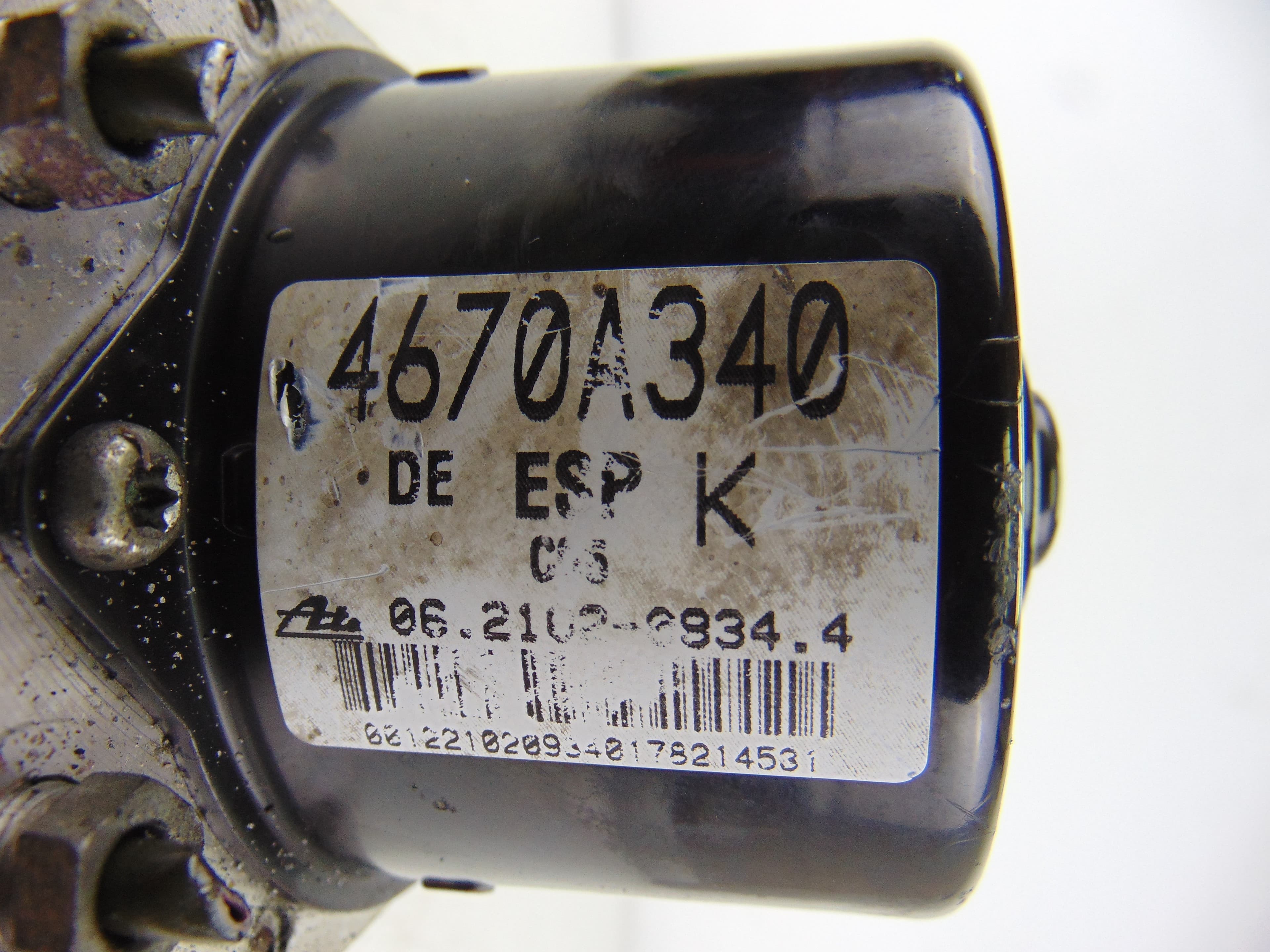 ABS, Citroen C-crosser Vtr 2009, 4670A340 usado 4