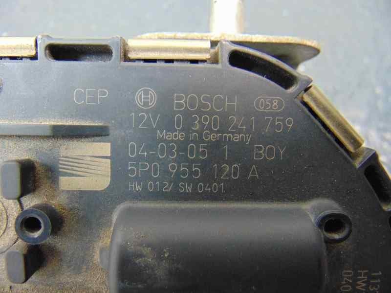 Motor limpia delantero, Seat Altea (5P1) Arena 2004, 5P0955120A usado 4
