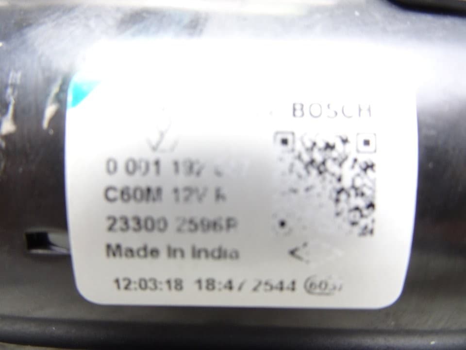 Motor arranque, Dacia Sandero Ii Basis 2018, 233002596R usado 4
