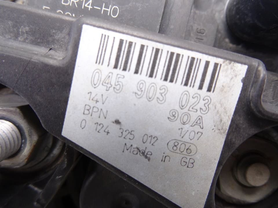 Alternador, Seat Ibiza (6L1) Reference 2007, 045903023 usado 4