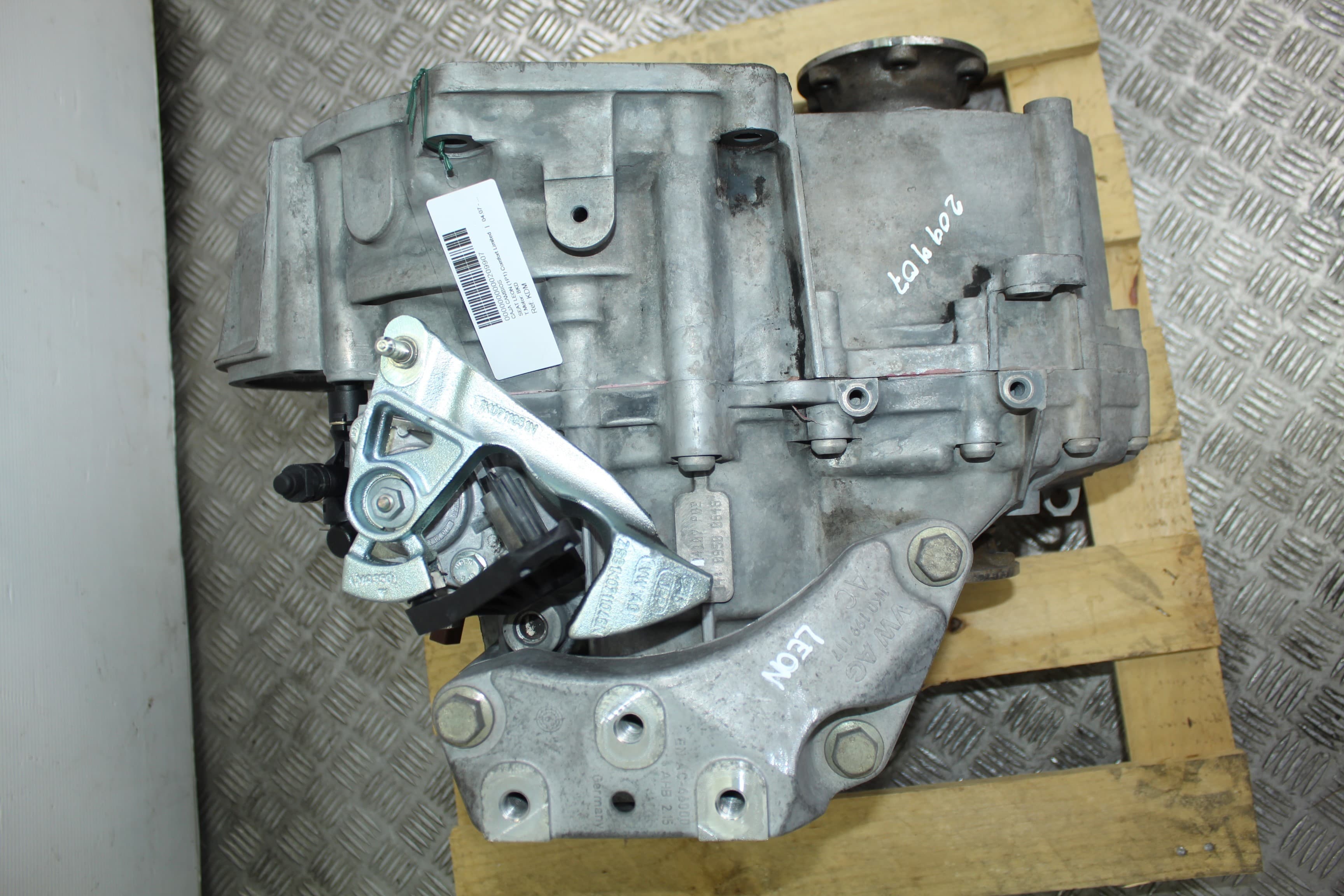 Caja cambios, Seat Leon (1P1) Comfort Limited 2007, Kdm usado 4