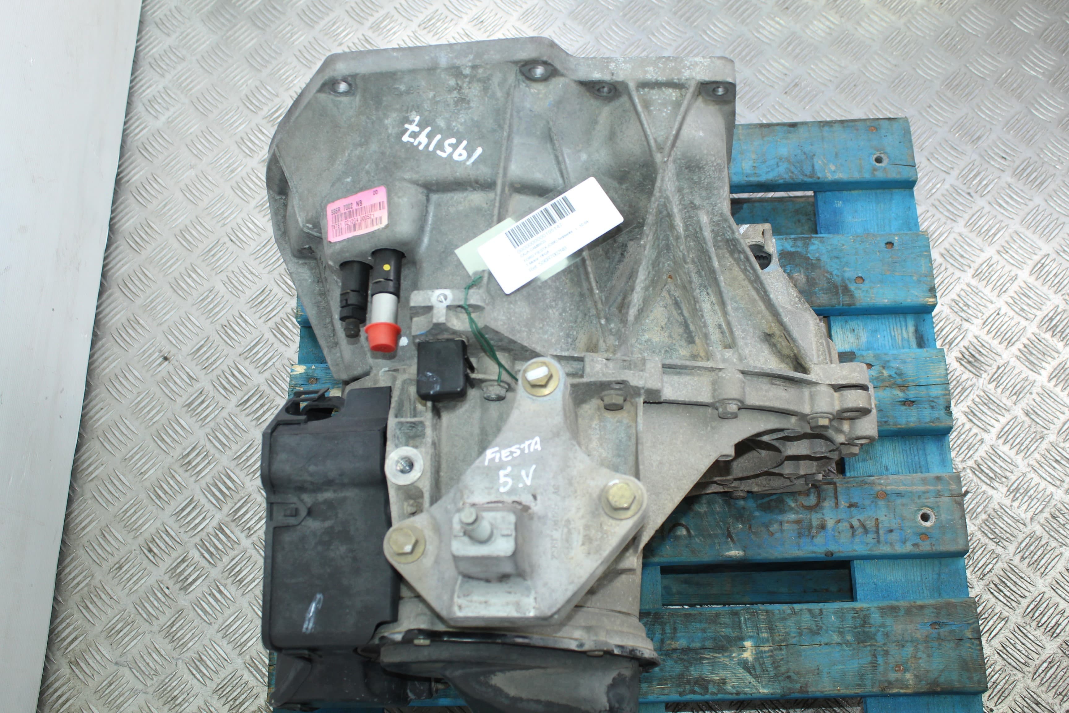 Caja cambios, Ford Fiesta (Cbk) Ambiente 2005, 5S6R7002NB usado 4