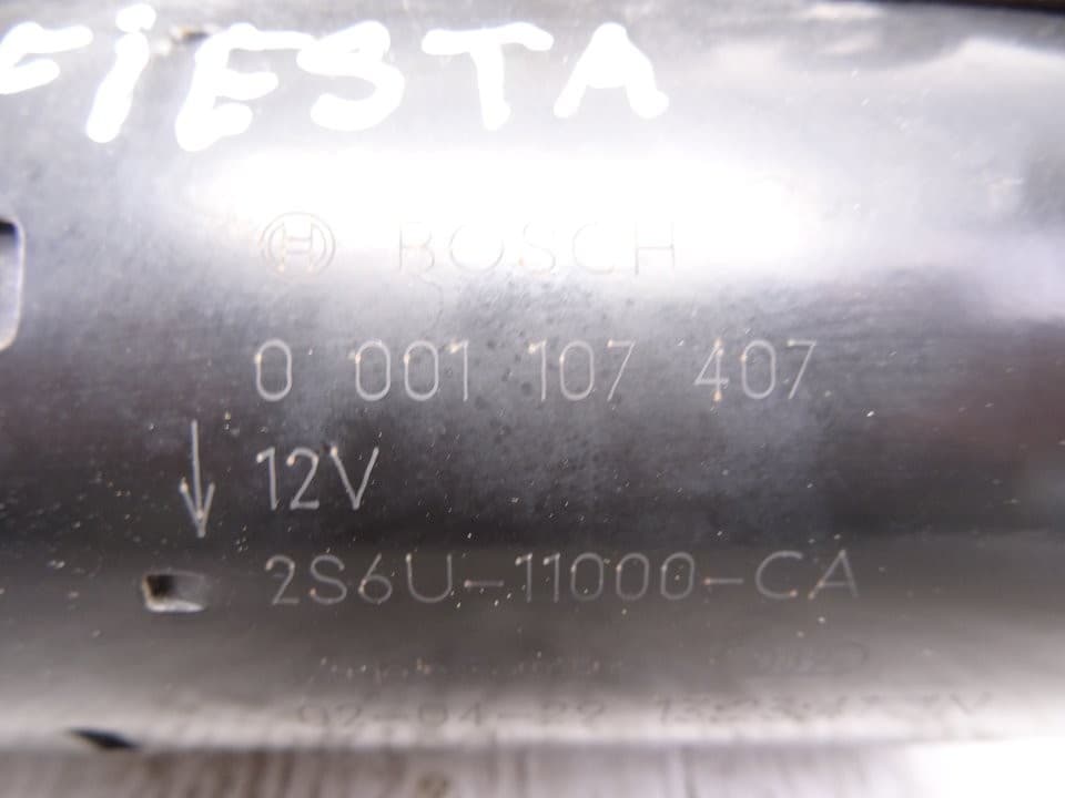 Motor arranque, Ford Fiesta (Cbk) Ambiente 2002, 2S6U11000CA usado 4