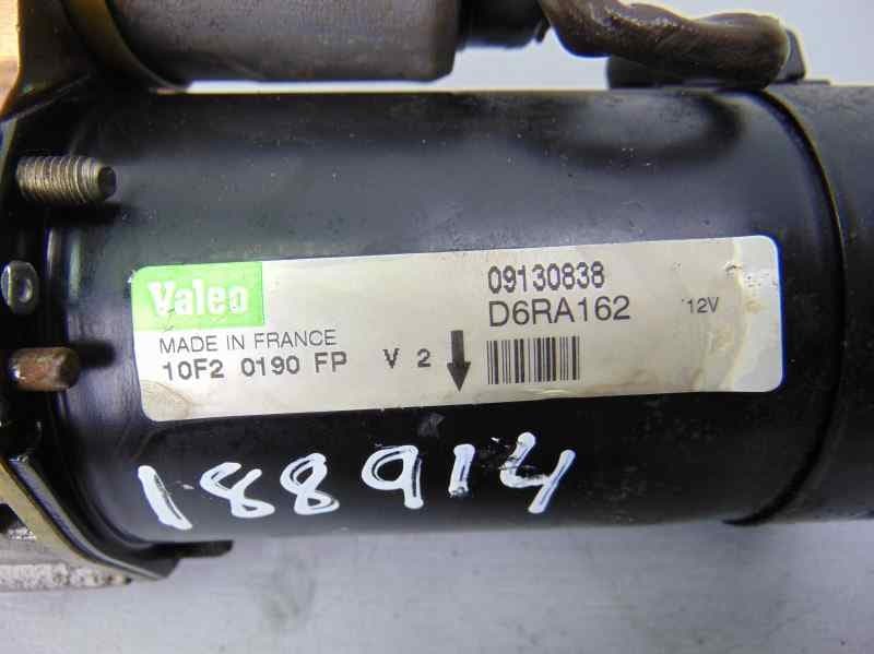 Motor arranque, Opel Corsa C Club 2002, 09130838 usado 5