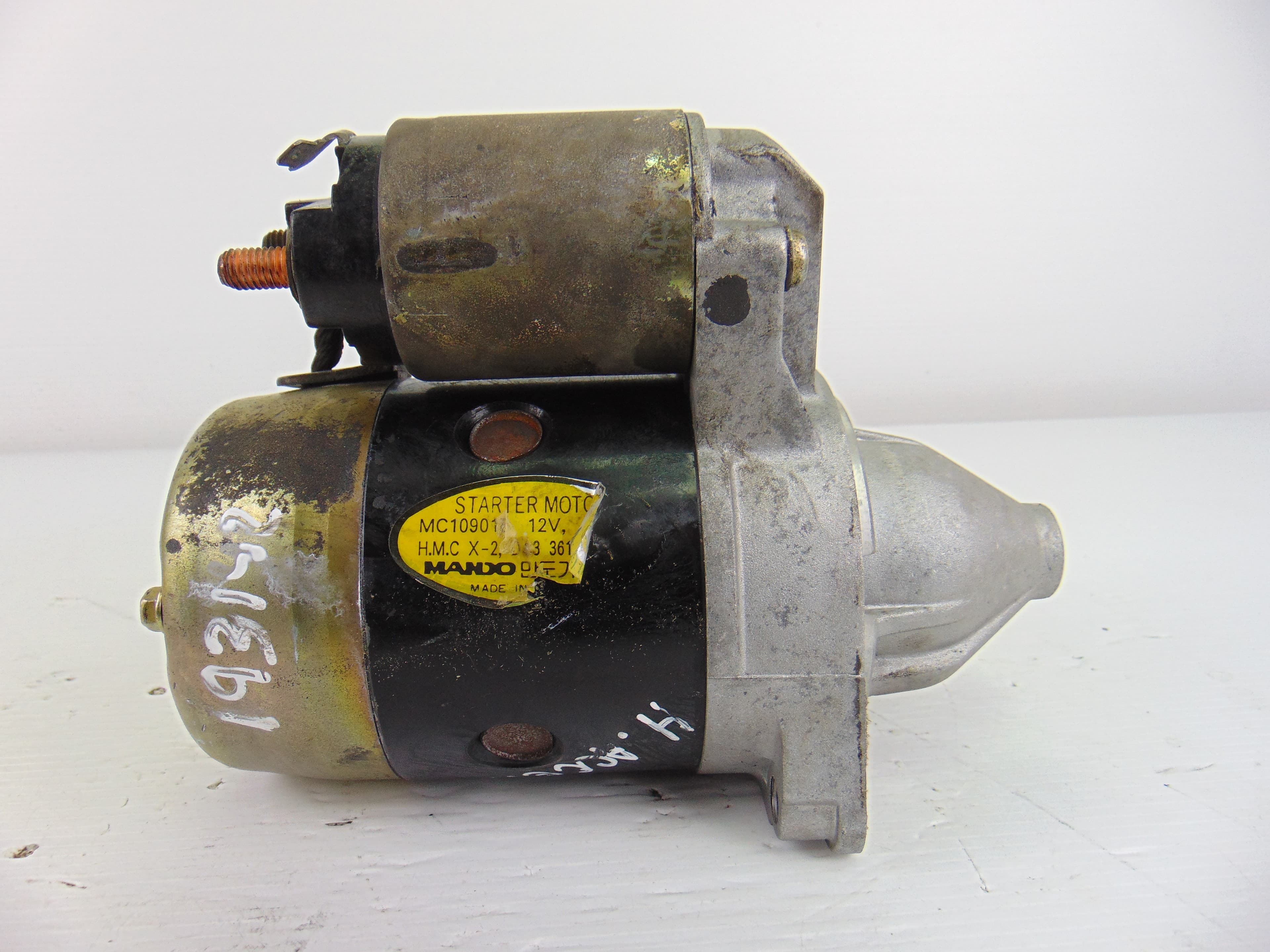 Motor arranque, Hyundai Accent (X3) 1.3 Ls 1998, 36100-21740 usado 5