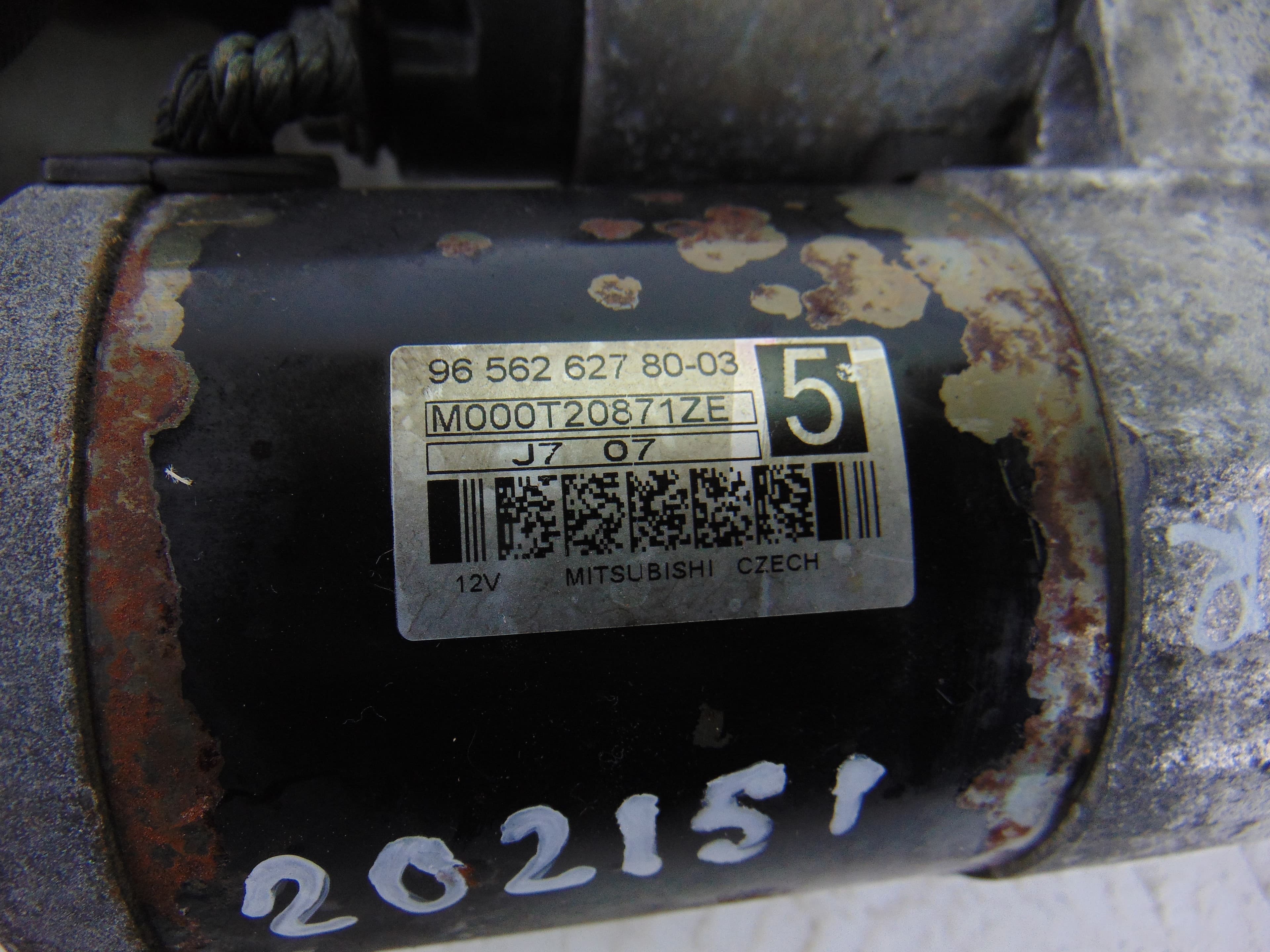 Motor arranque, Citroen C-crosser Vtr 2009, 9656262780 usado 5