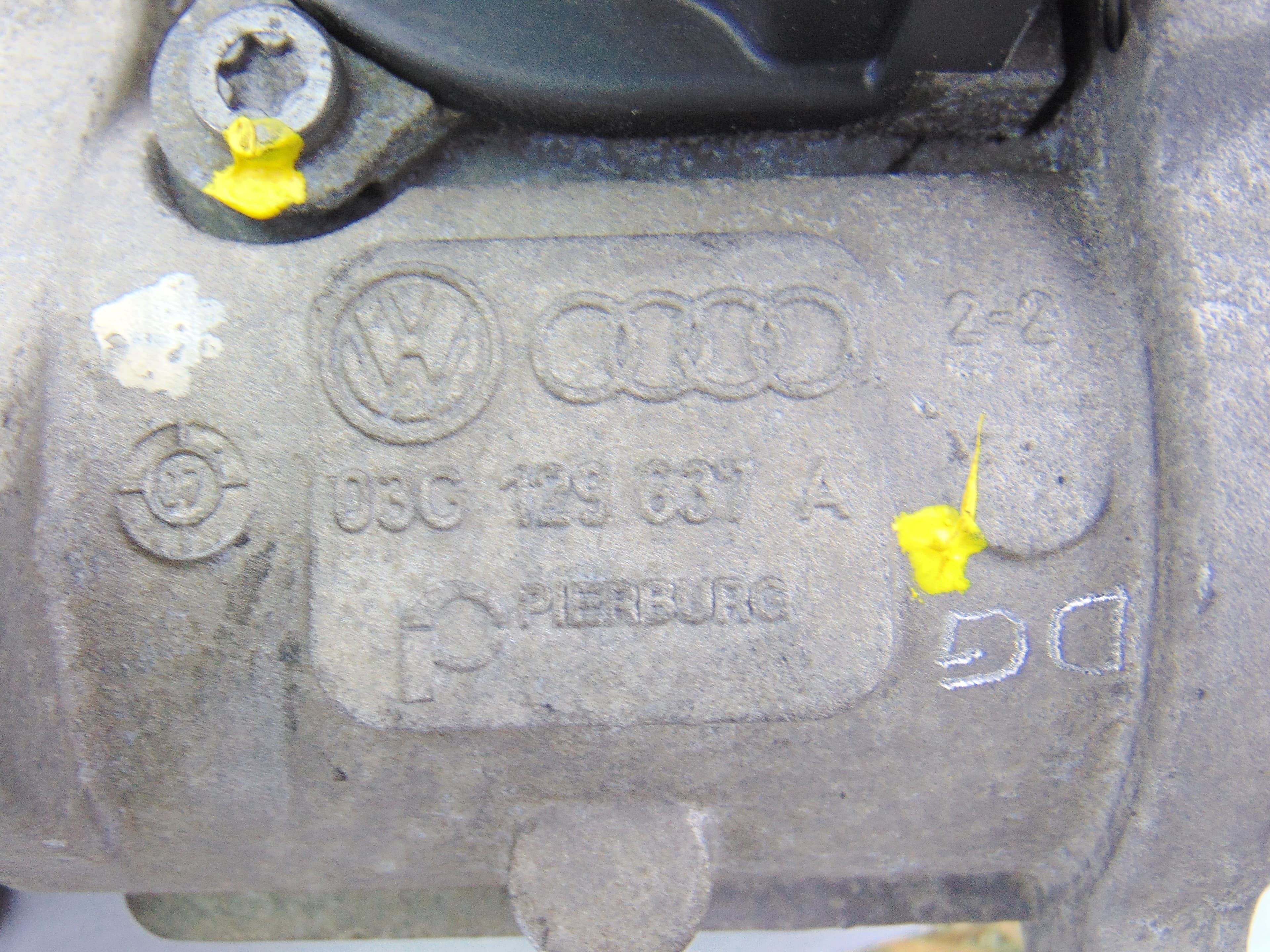 Caja mariposa, Volkswagen Touran (1T2) Advance 2007, 03G129637A usado 5