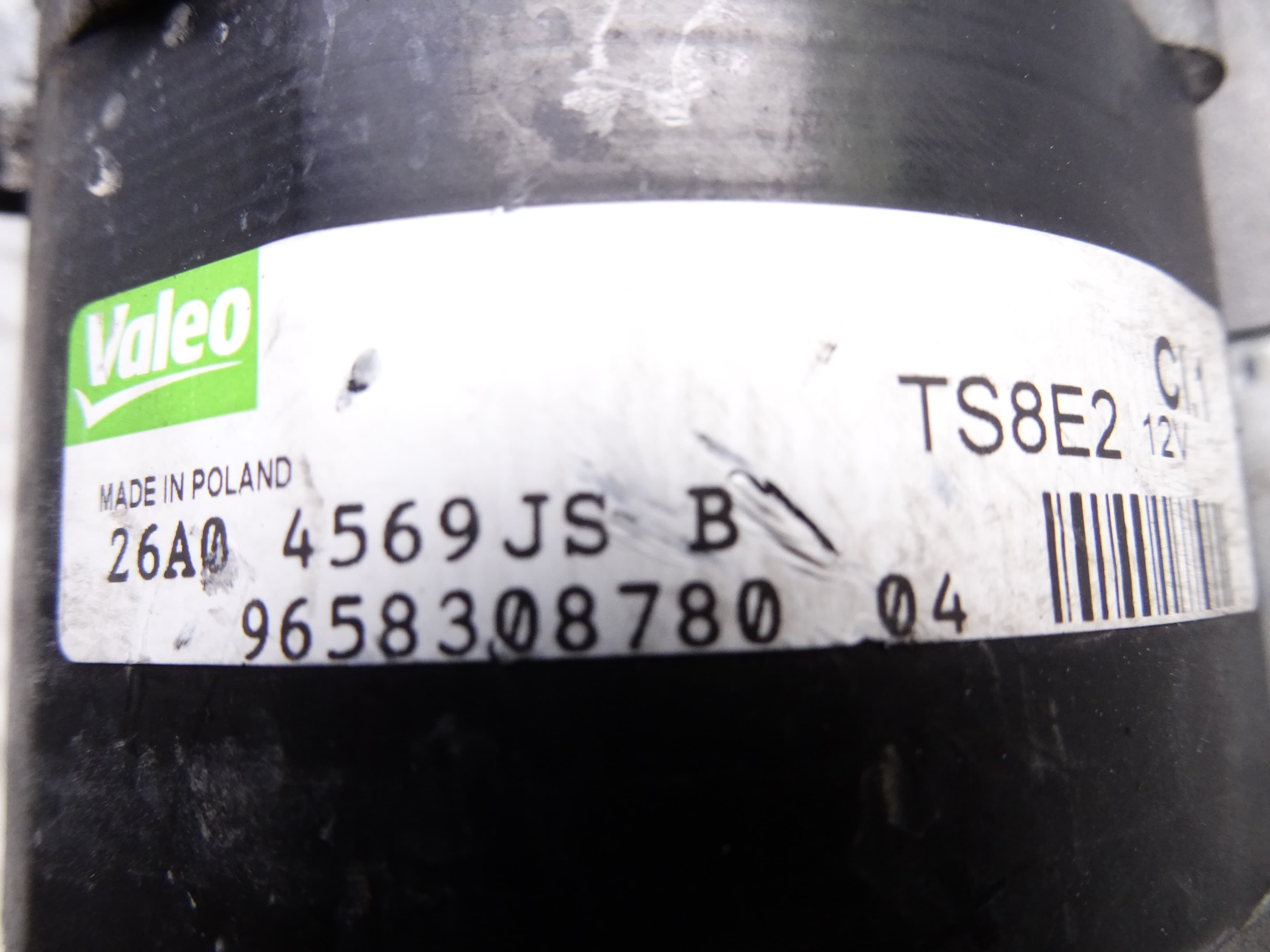 Motor arranque, Peugeot 206 + Básico 2010, 9658308780 usado 5