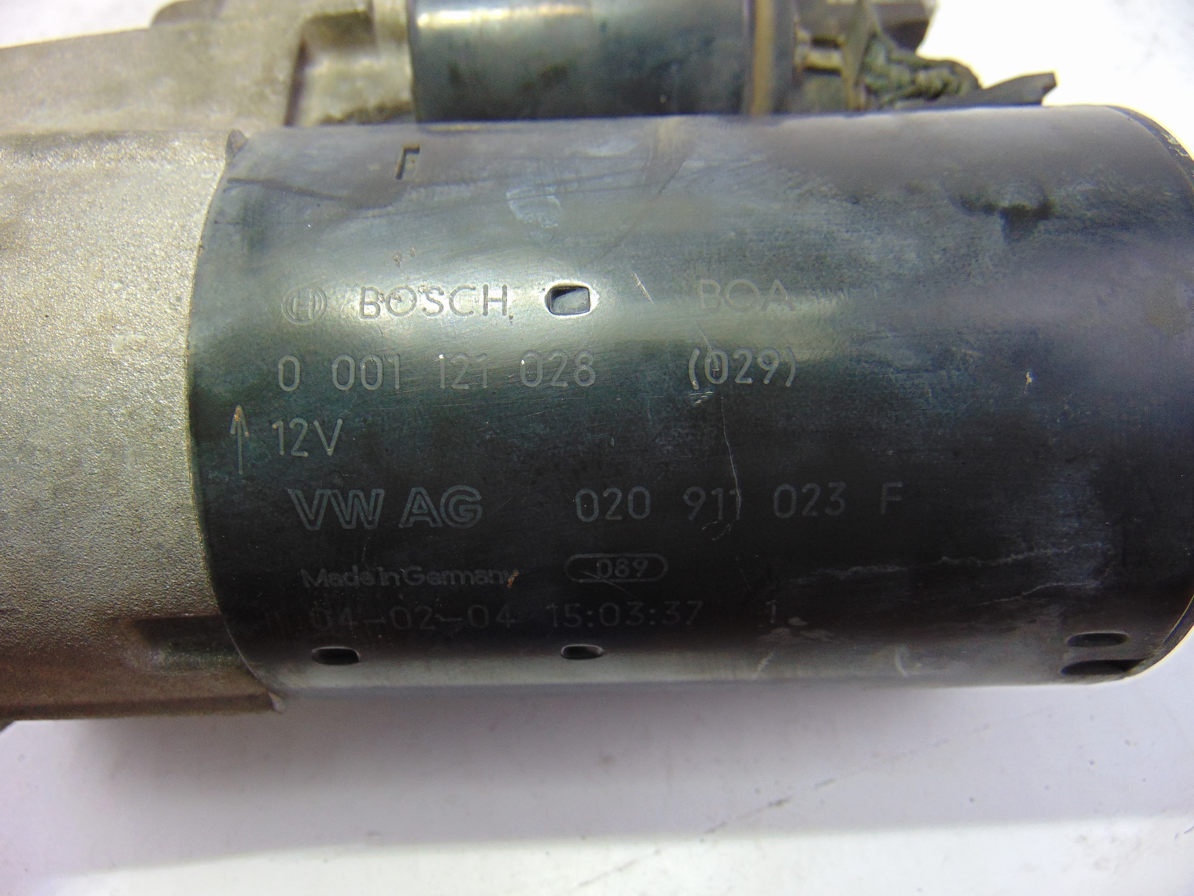 Motor arranque, Seat Toledo (1M2) Executive 2004, 020911023F usado 5