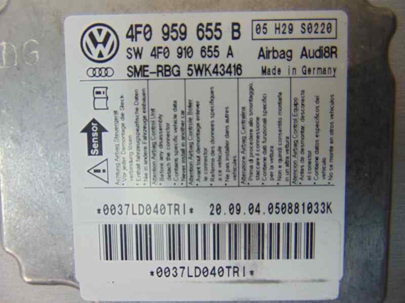 Centralita airbag, 4F0959655B usado 5