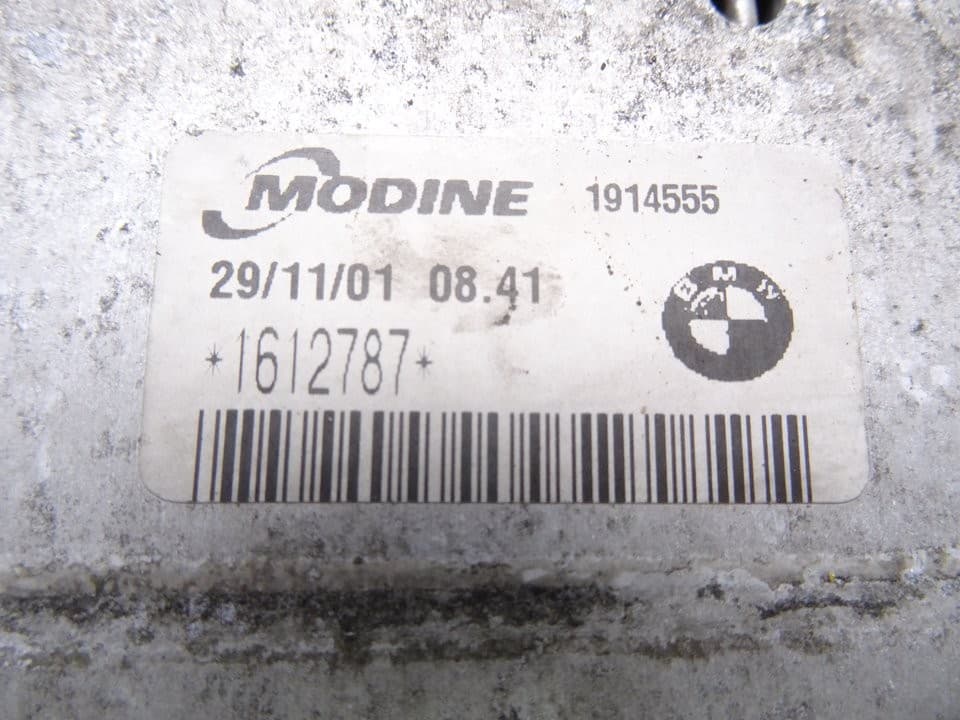 Intercooler, BMW Serie 5 Berlina (E39) 530d 2001, 1612787 usado 5