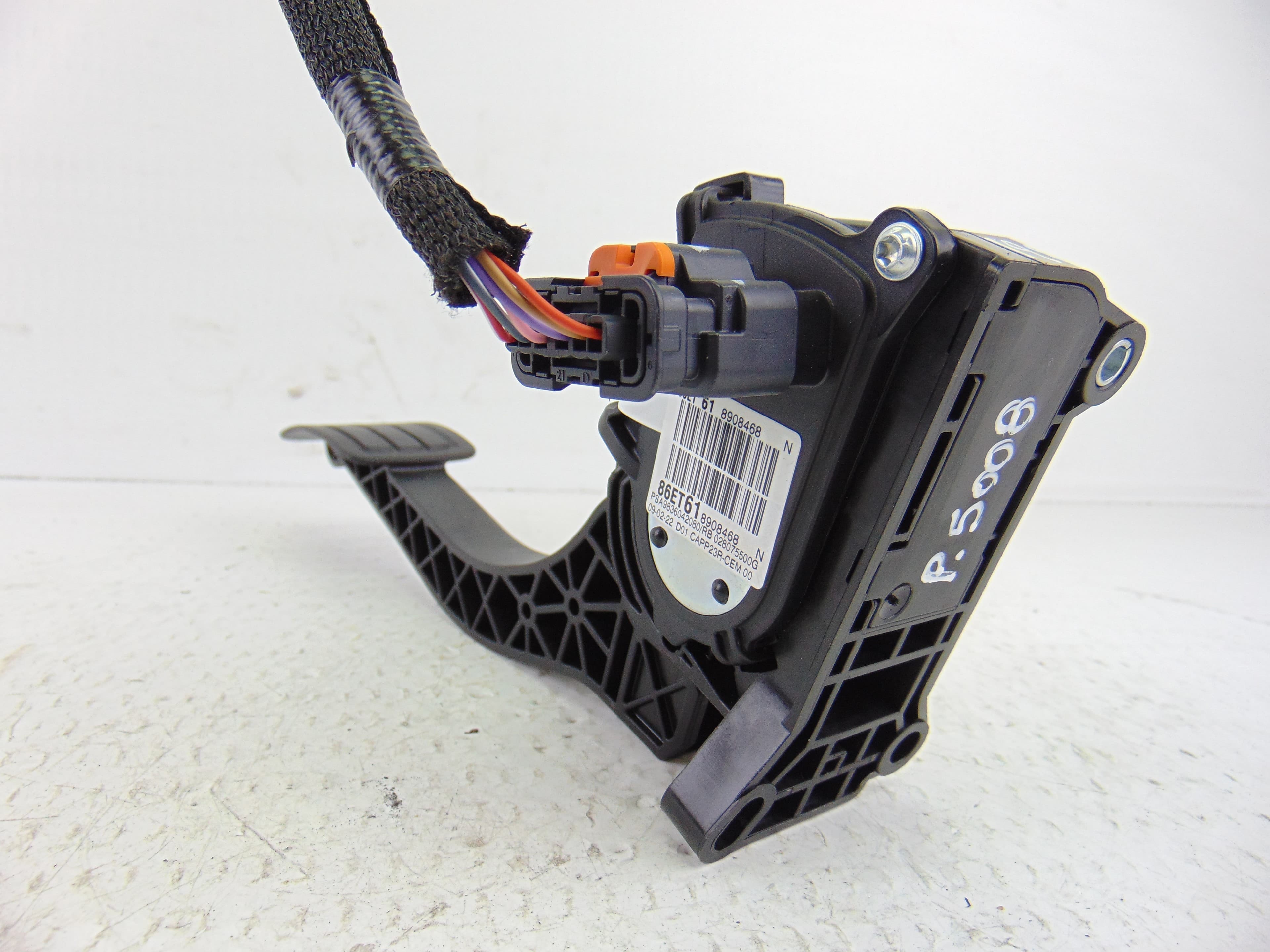 Potenciometro pedal, Peugeot 5008 Active 2017, 9836042080 nuevo 5