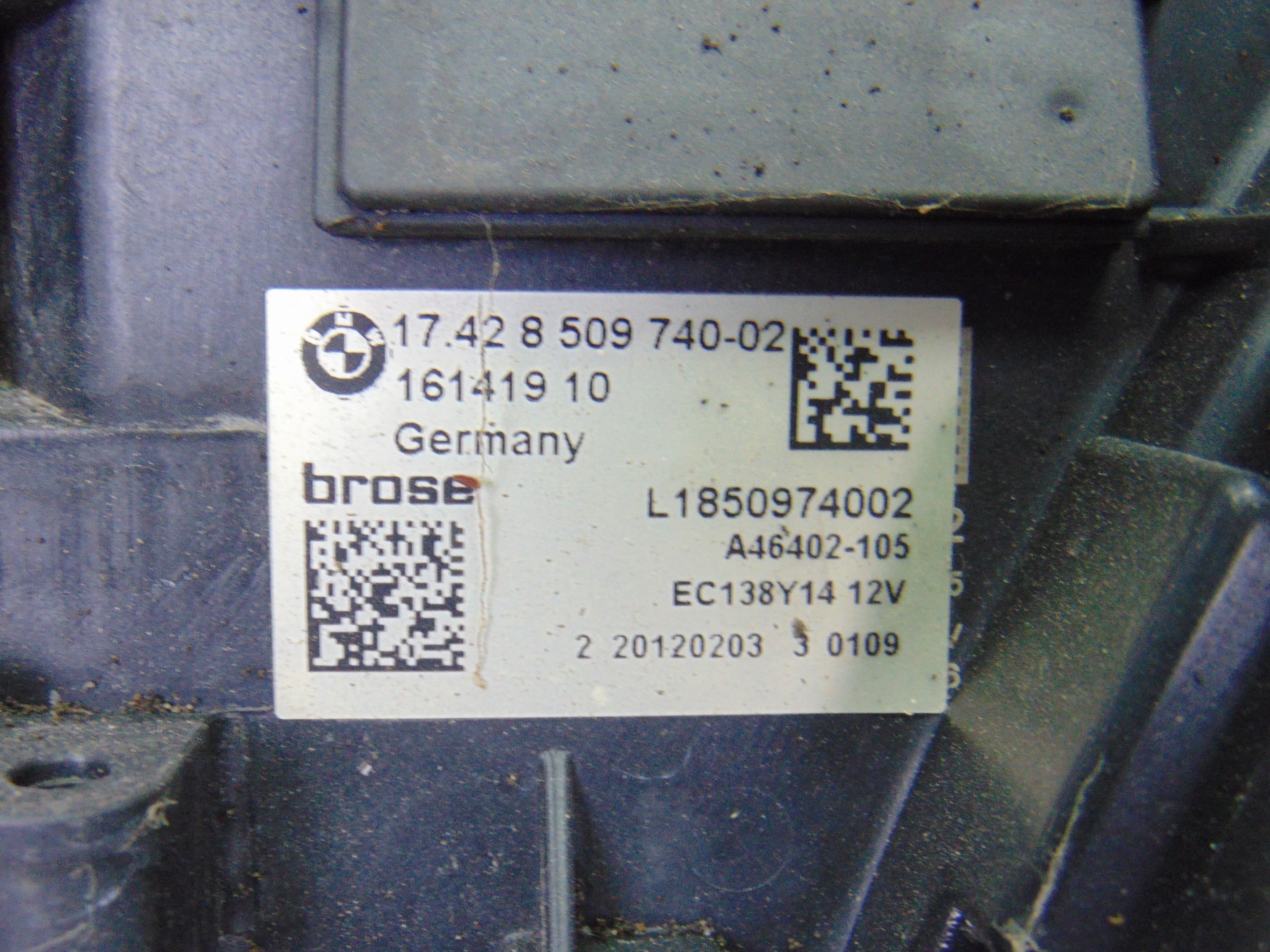 Electroventilador, 8509740 usado 5
