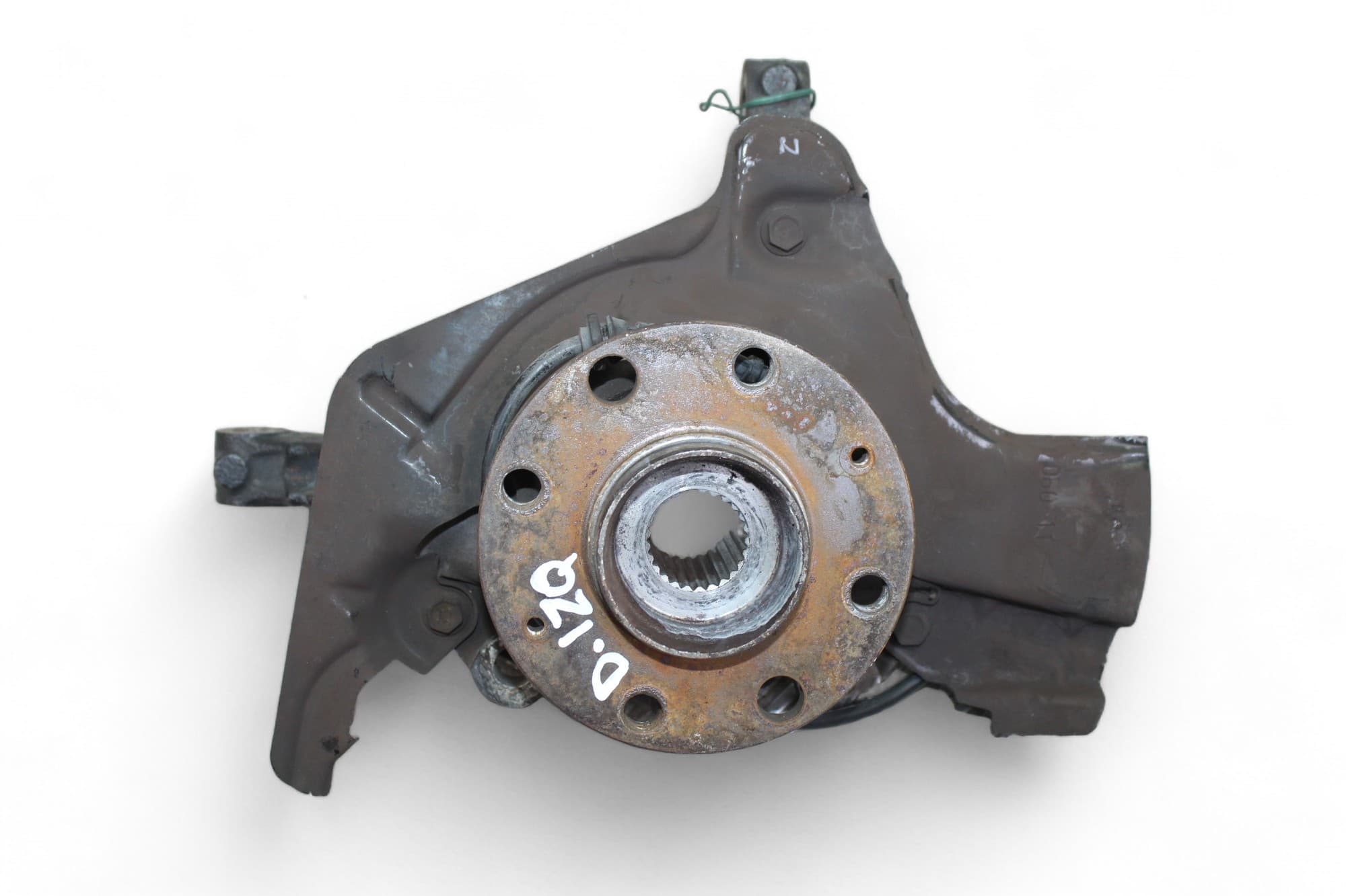 Mangueta delantera izquierda, Abarth Punto Evo (199) Basis 2011 usado 5