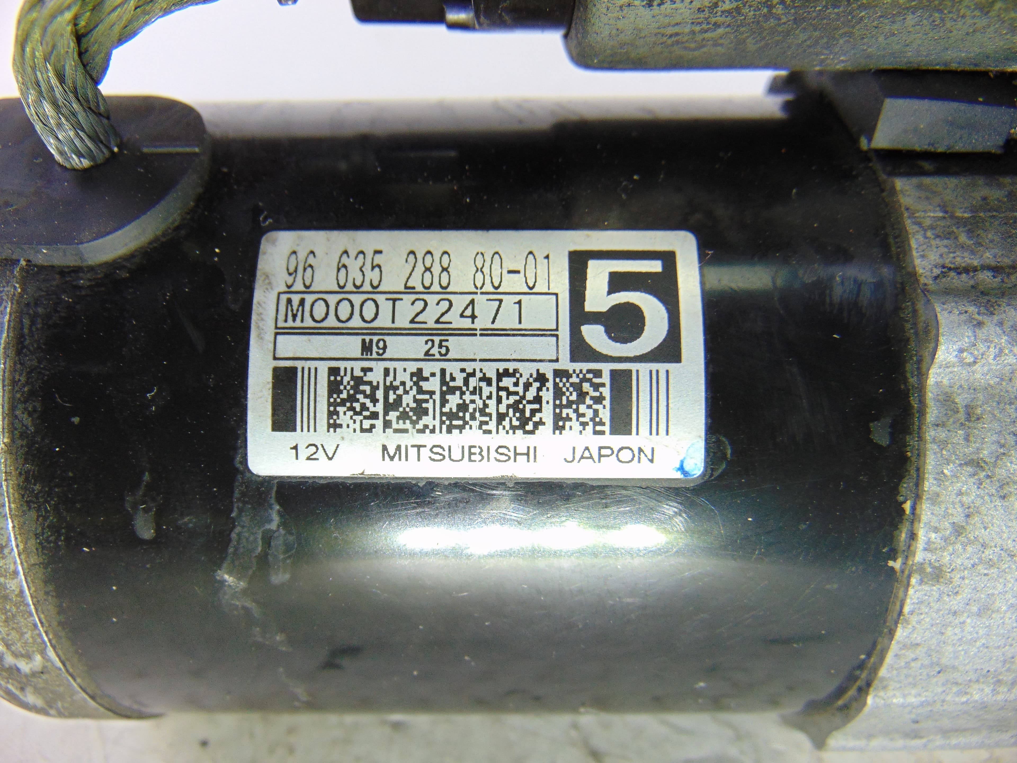 Motor arranque, Peugeot 3008 Confort 2009, 9663528880 usado 5