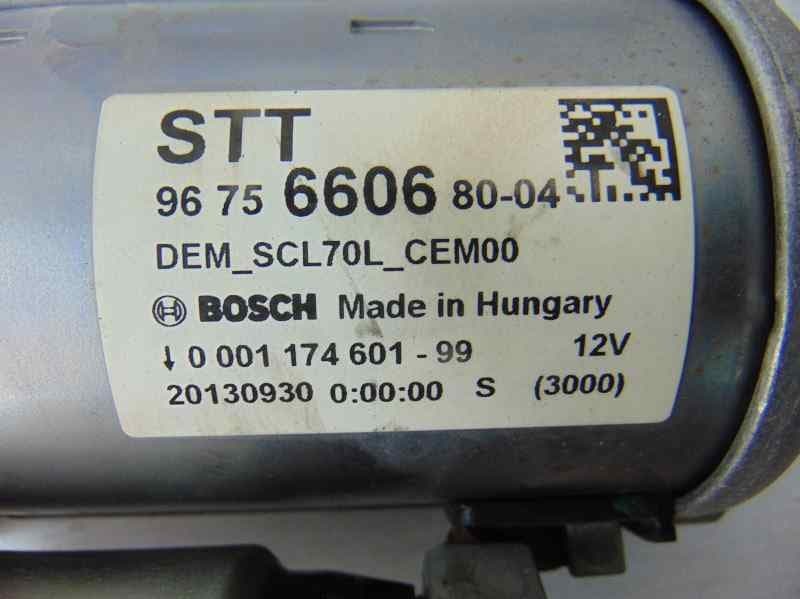 Motor arranque, 9675660680 usado 5