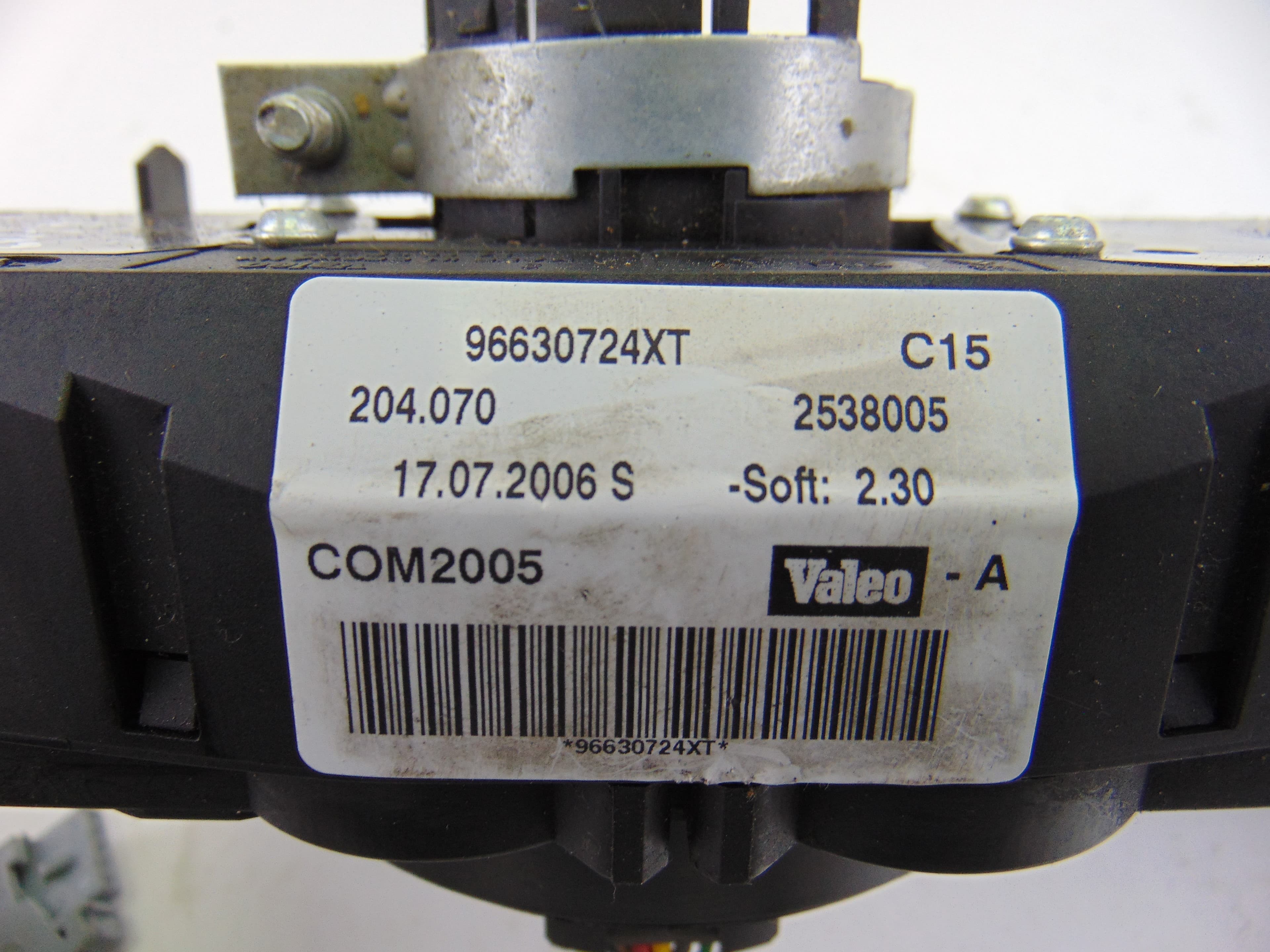 Mando luces, Peugeot 207 Xs 2006, 96630724XT usado 5