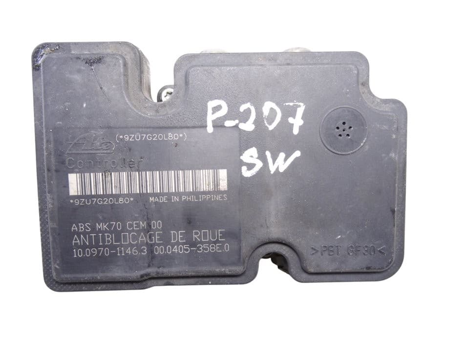 ABS, Peugeot 207 Sw Confort 2007, 9663945580 usado 5