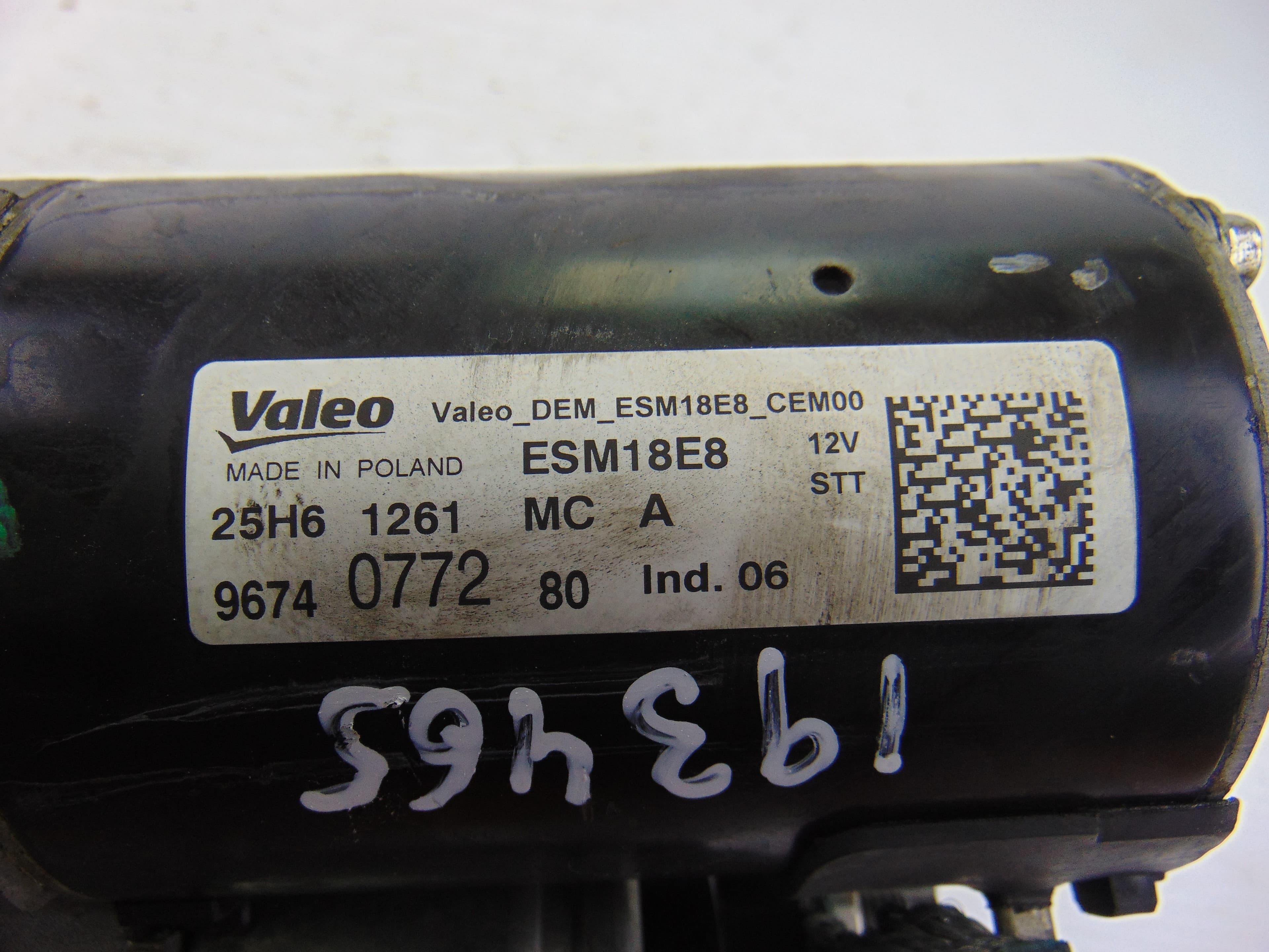 Motor arranque, Peugeot 208 GT Line 2016, 9674077280 usado 6