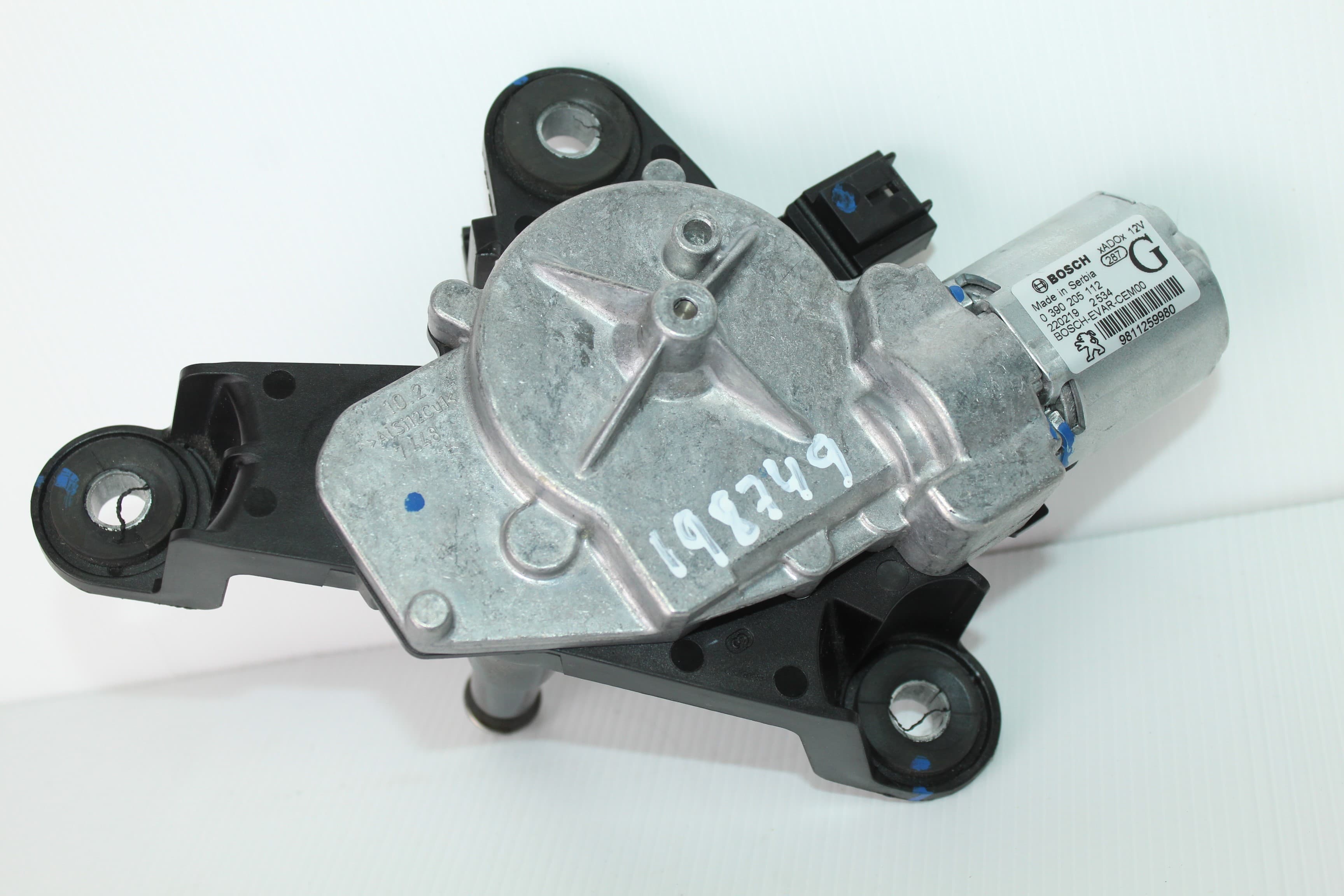 Motor limpia trasero, Peugeot 5008 Active 2017, 9811259980 nuevo 6